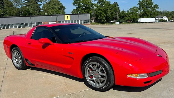 2018 Ferrari 488 low miles Corvette Z06