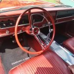1966 Plymouth Satellite interior steering column and dash