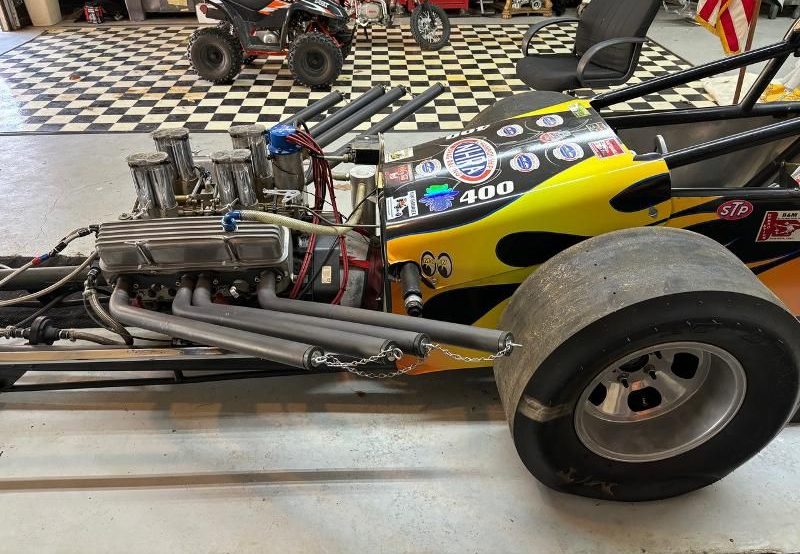 1950 nostalgic dragster