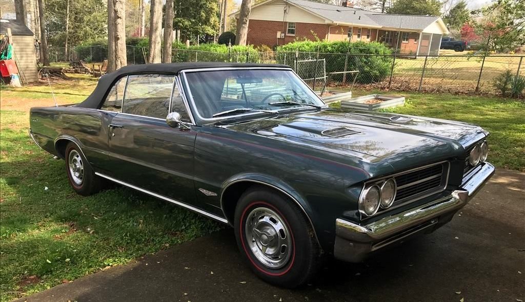 1964 Pontiac GTO Convertible.