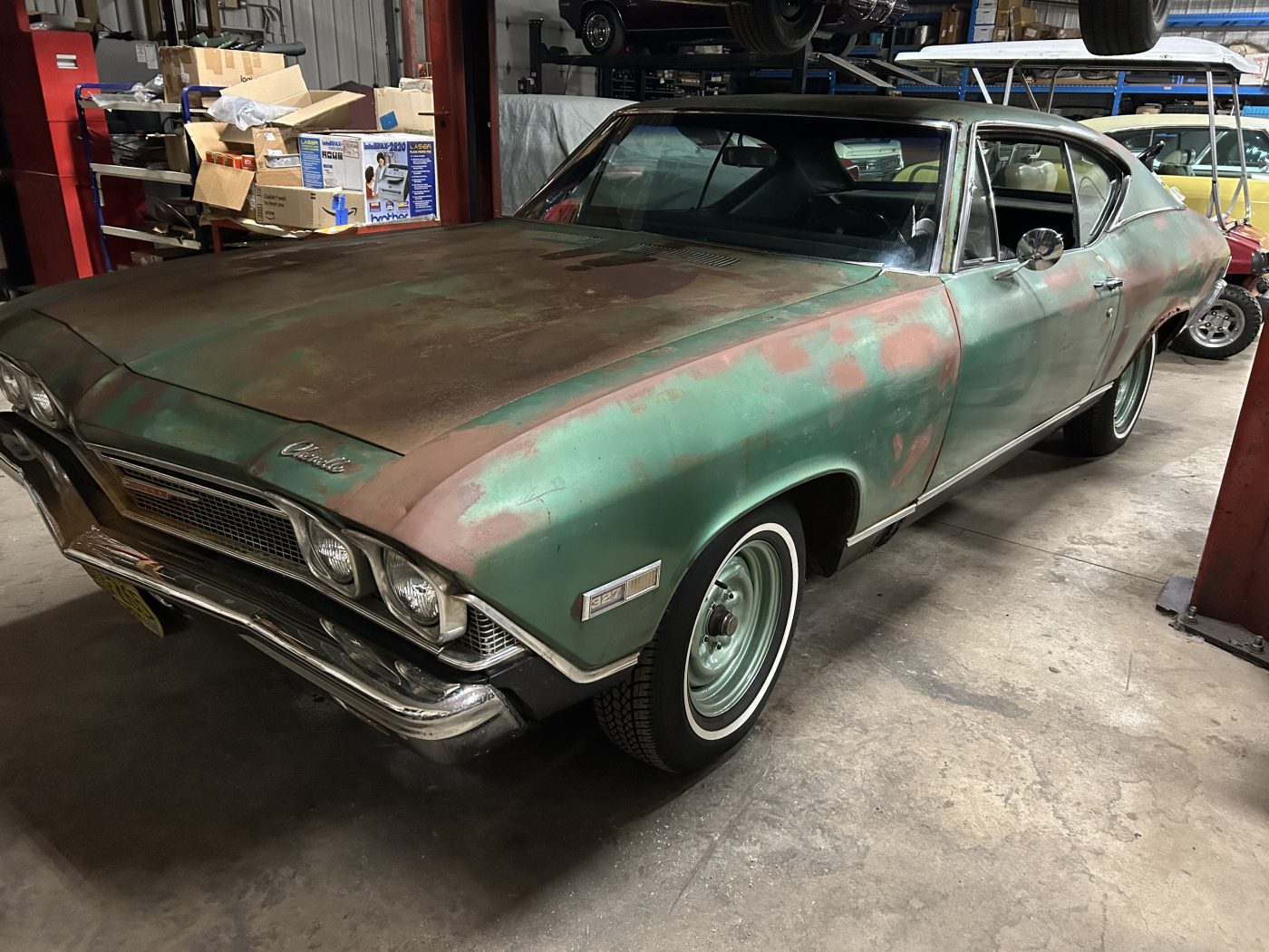classic muscle car project