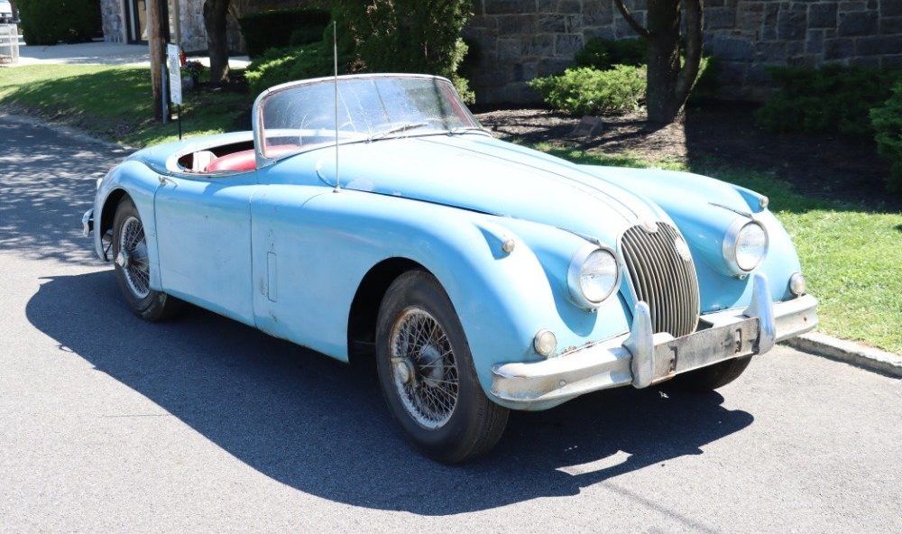 classic Jaguar restoration car