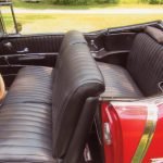 Nice black rolled interior.