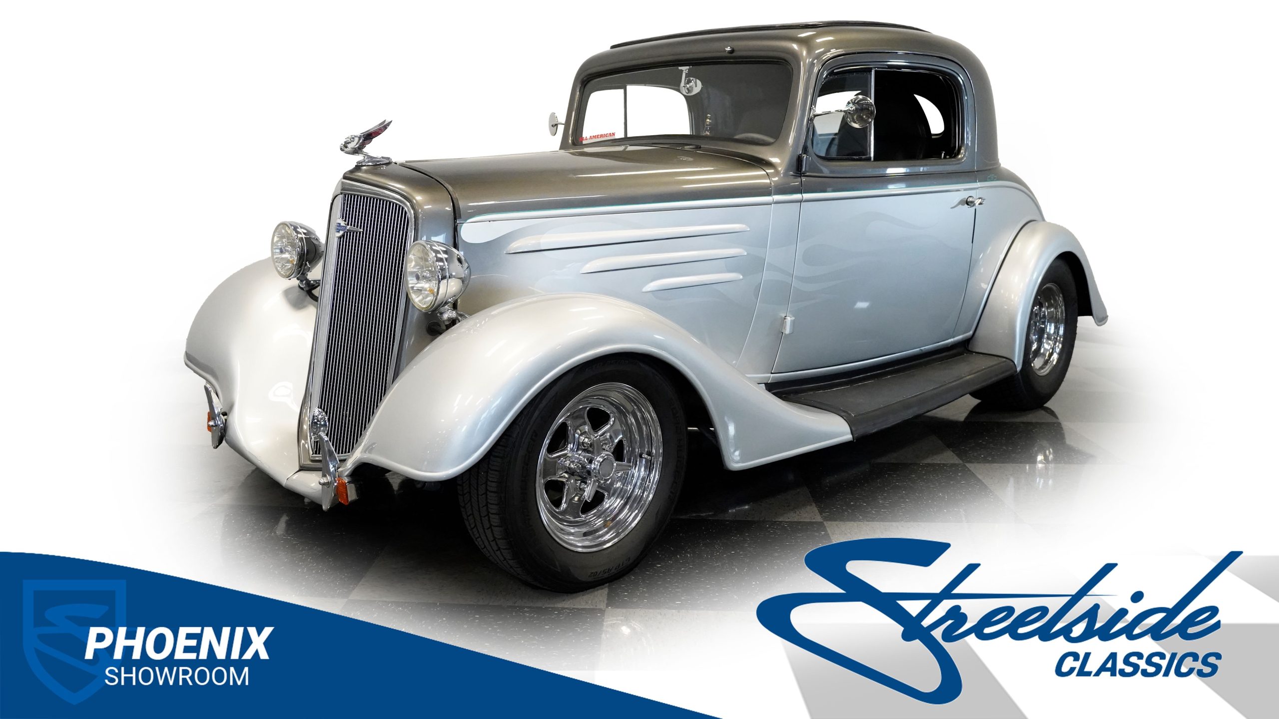 1935 Chevrolet 3 Window
