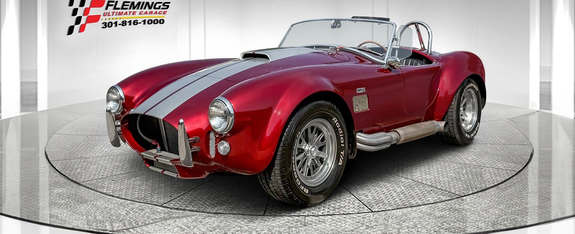Carroll Shelby signed Cobra