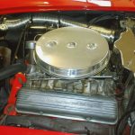 two 4-barrel carburetors