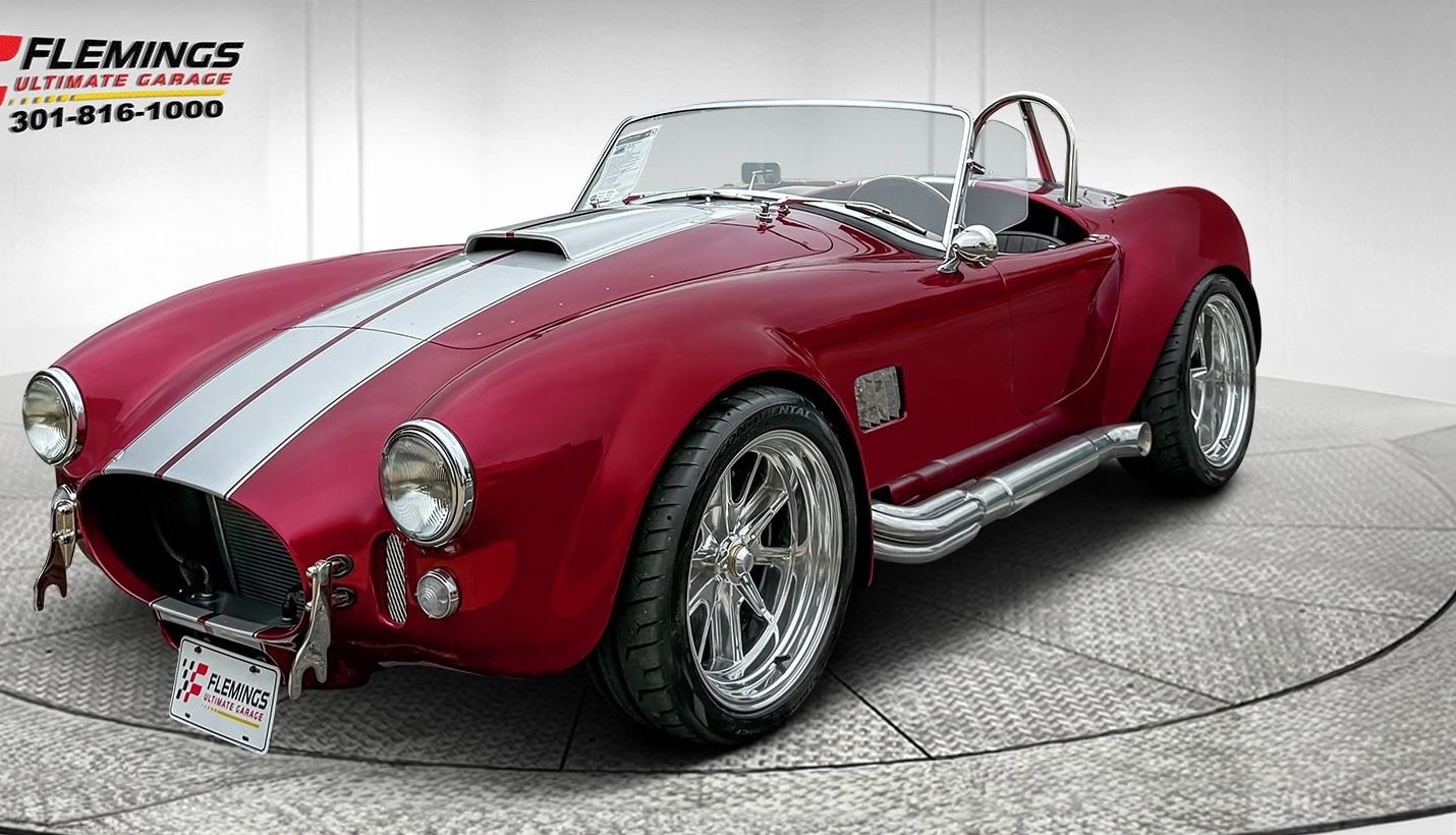 Carroll Shelby signed Cobra