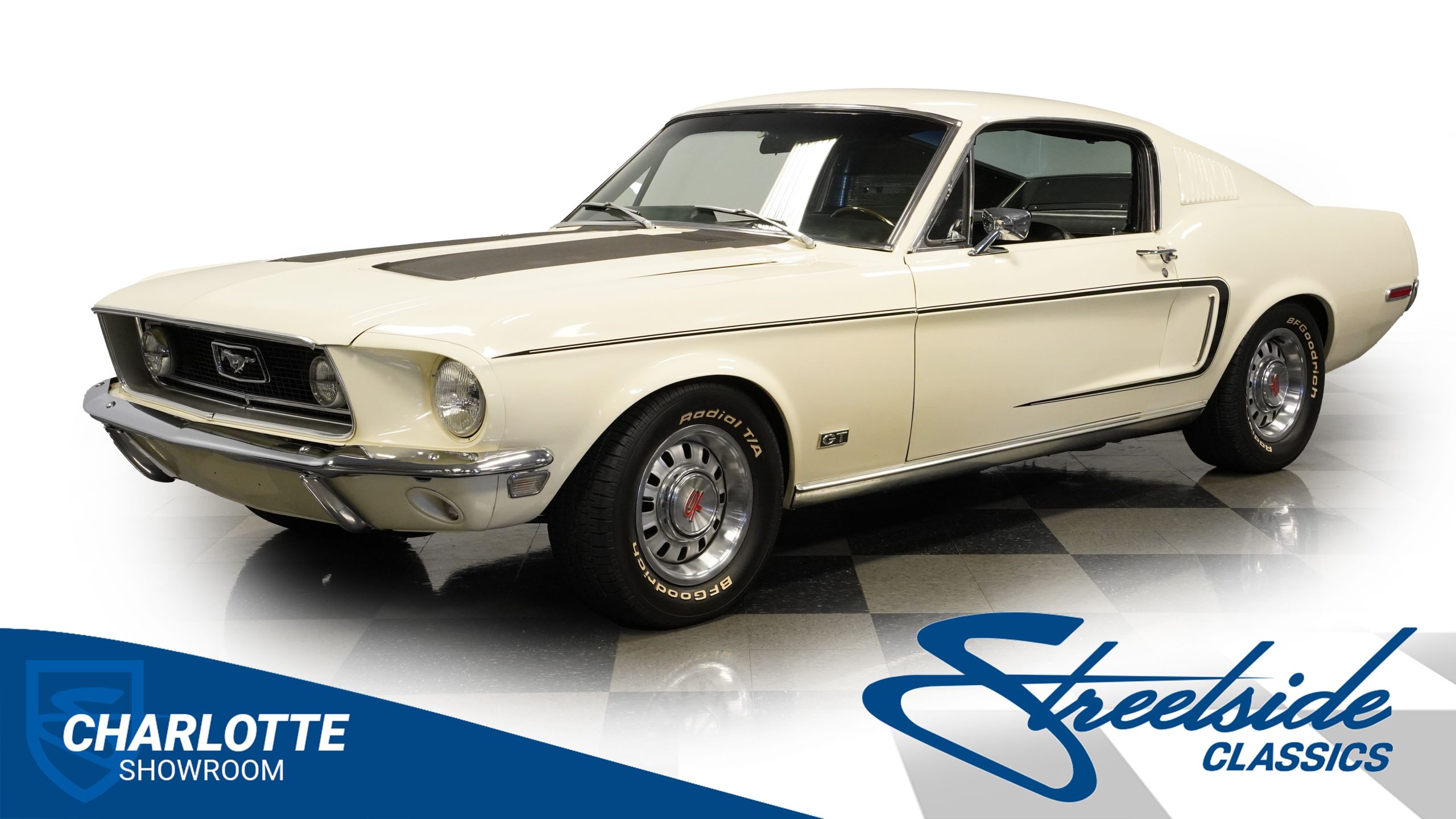 1968 Ford Mustang GT J Code
