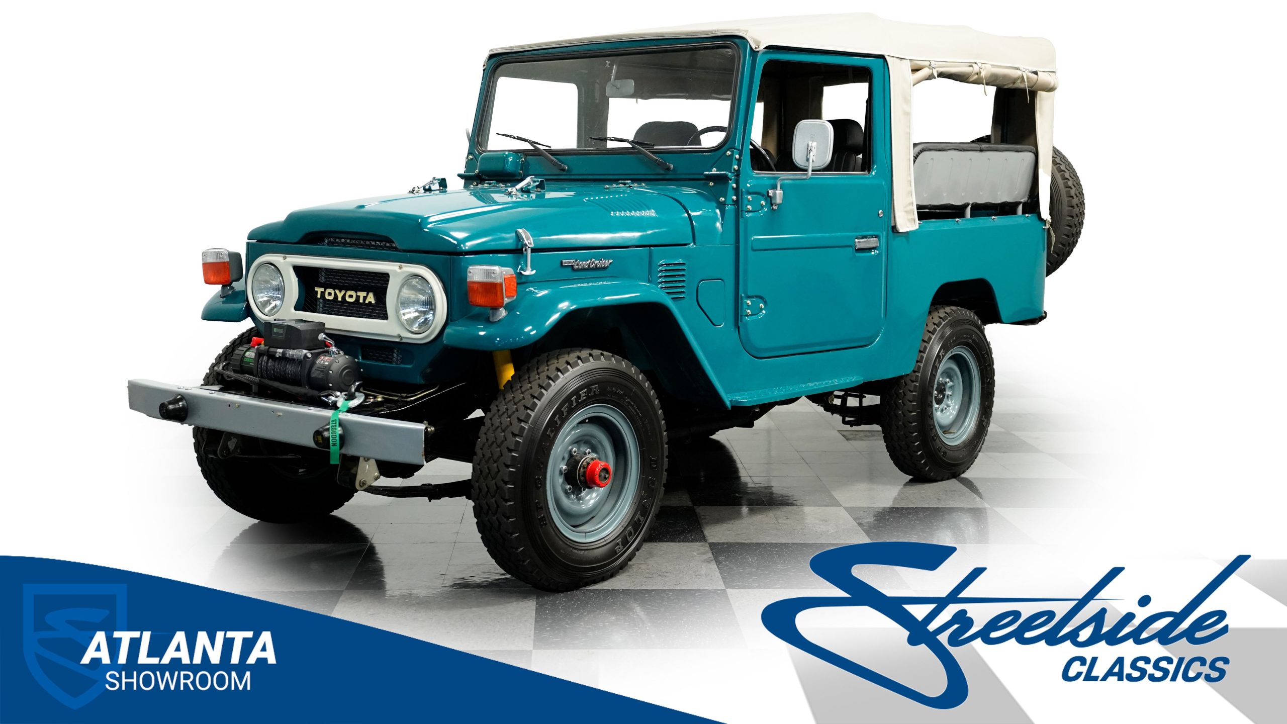 1979 Toyota FJ43 With Trailer