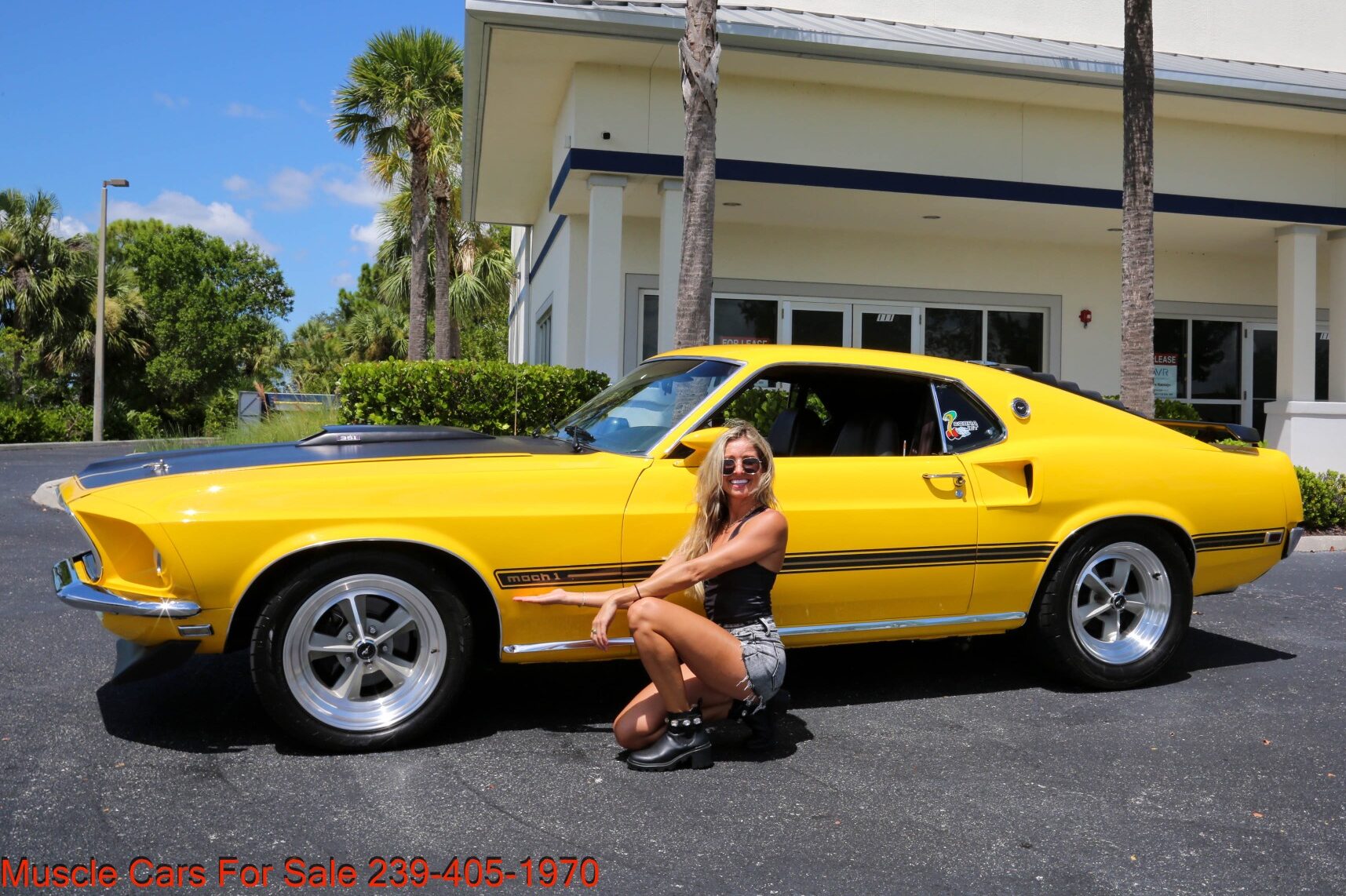 classic Mustang muscle car