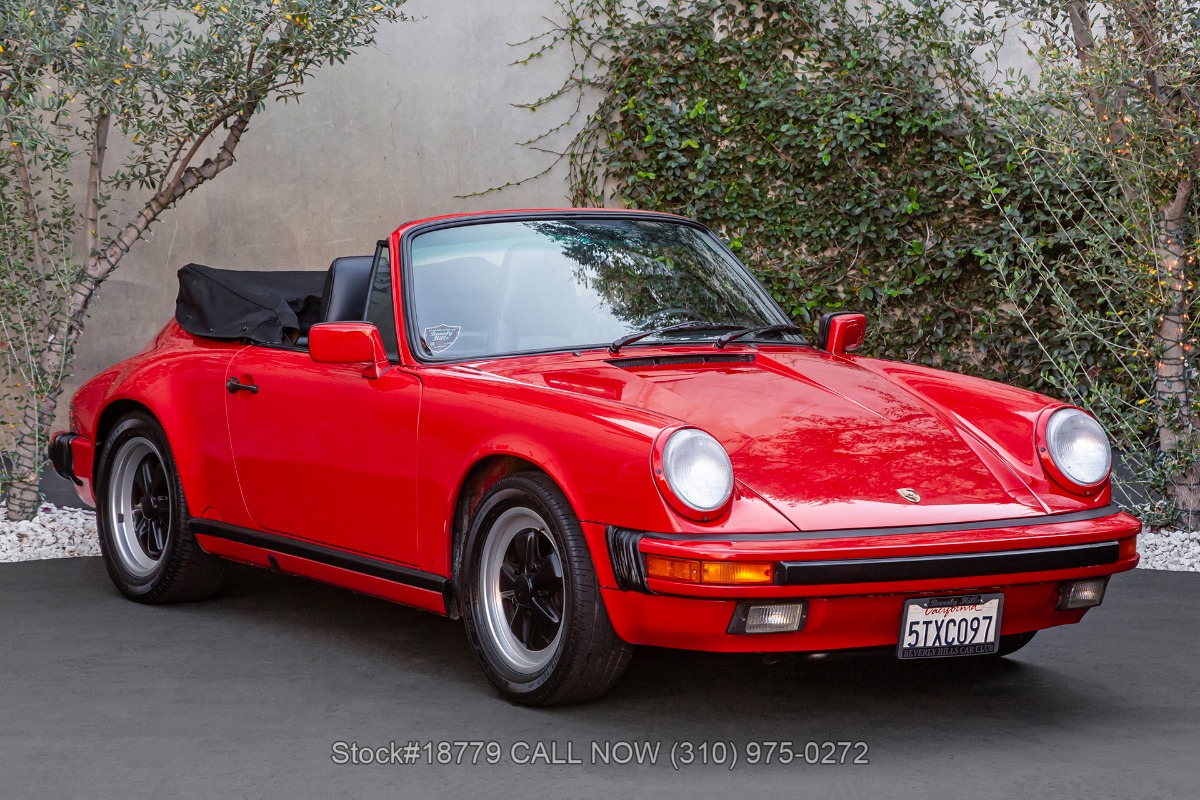 1988 Porsche Carrera Cabriolet