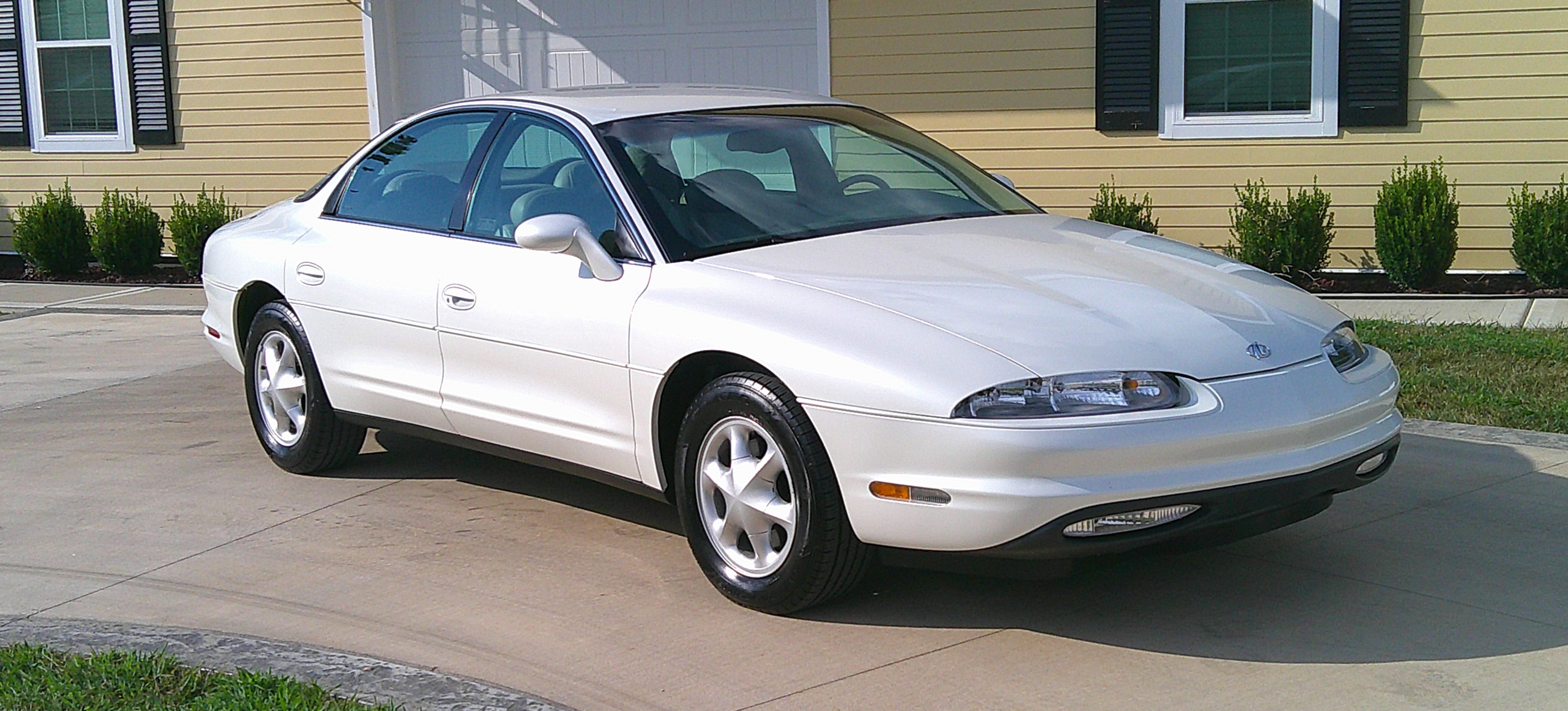 late model luxury car