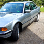 Luxury BMW with Silver metallic exterior