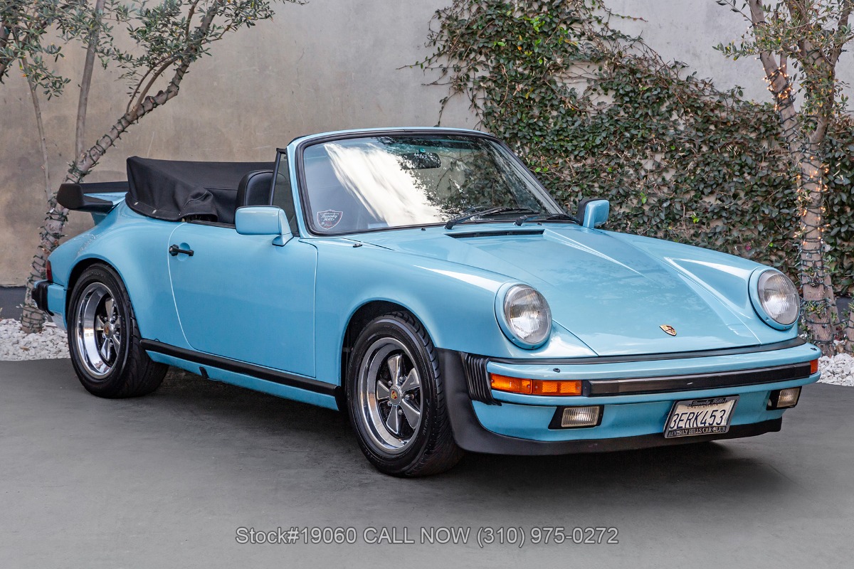 1982 Porsche 911SC Cabriolet