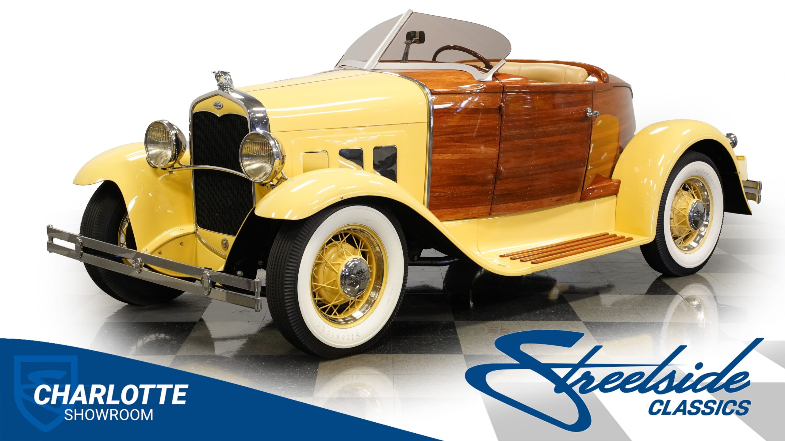 1931 Ford Model A Custom Boattail