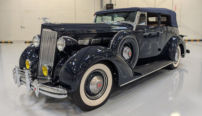 classic Packard motorcar