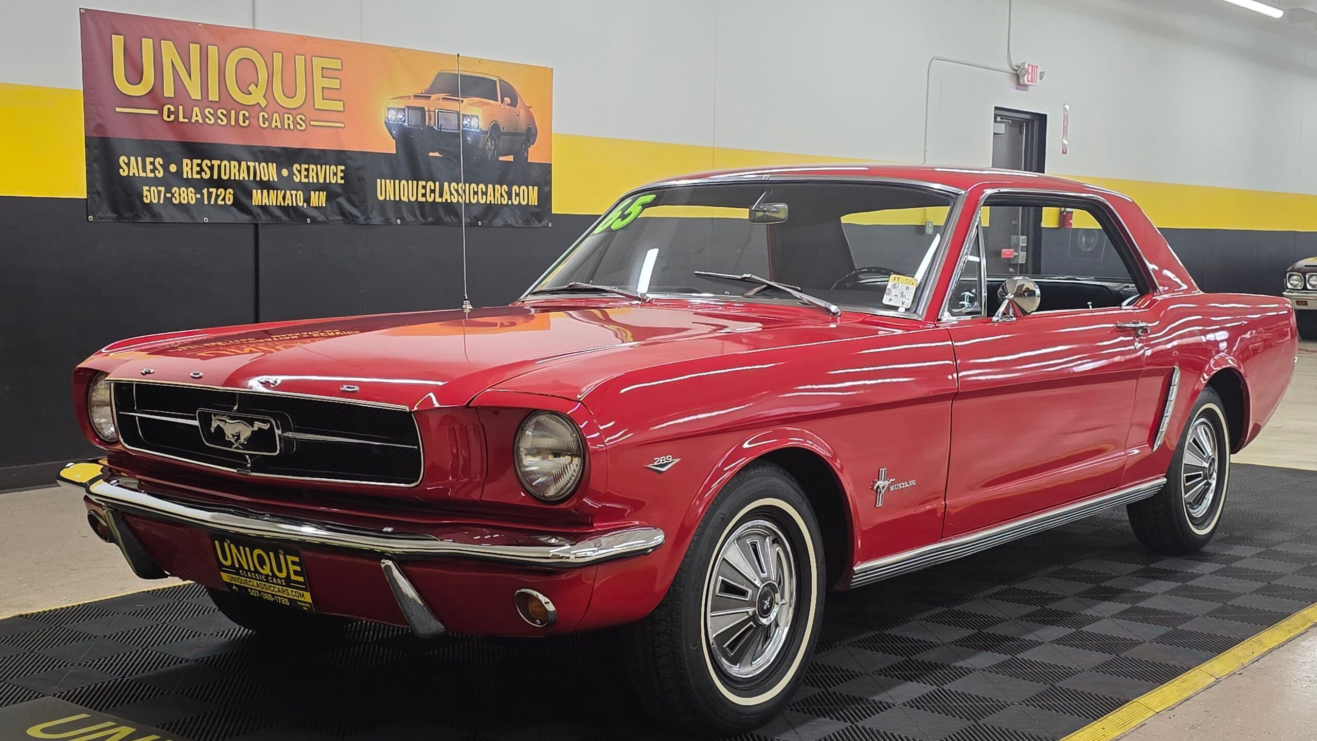 1965 Ford Mustang A Code