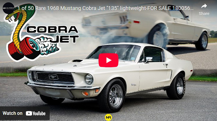 classic Mustang muscle car