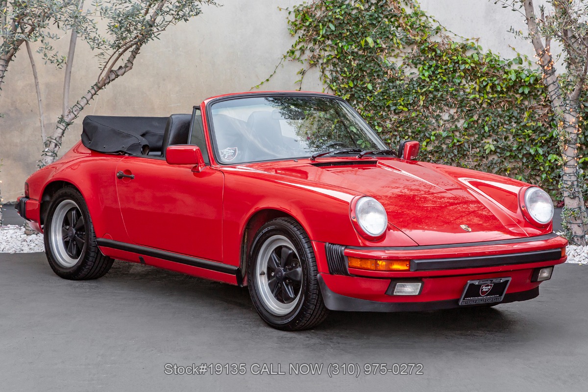 1988 Porsche Carrera Cabriolet
