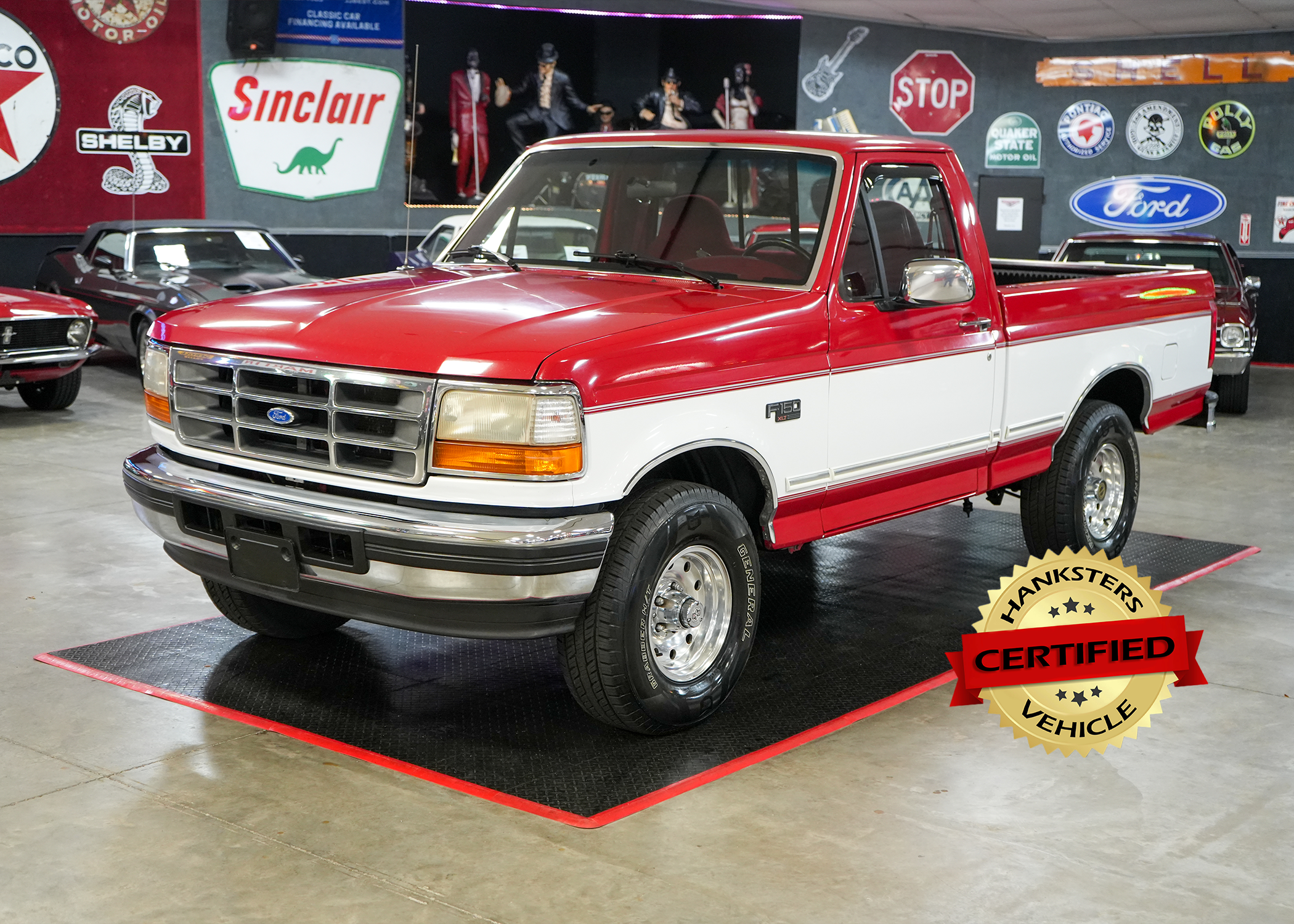 1996 Ford F-150 XLT 4x4 is a classic full-size pickup