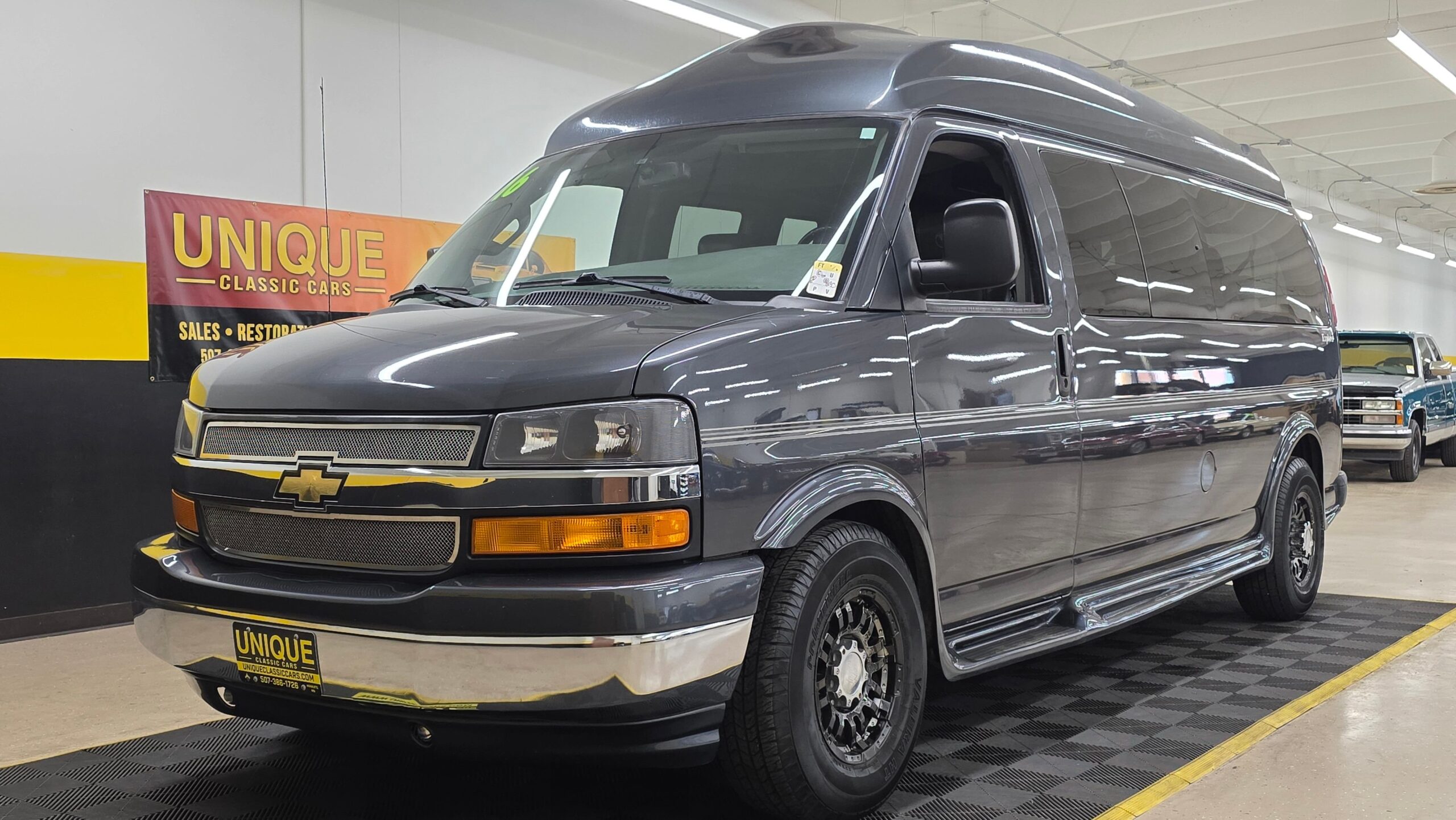 2016 Chevrolet Express raised roof 9-passenger conversion van