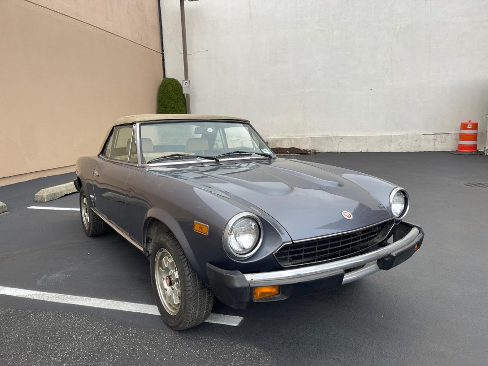 1982 Fiat 124 Spider 2000 project car