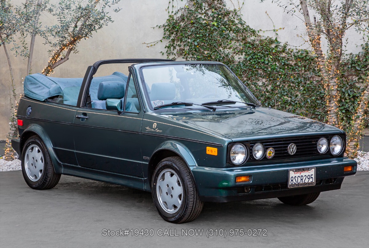 1991 Volkswagen Cabriolet Etienne Aigner Edition