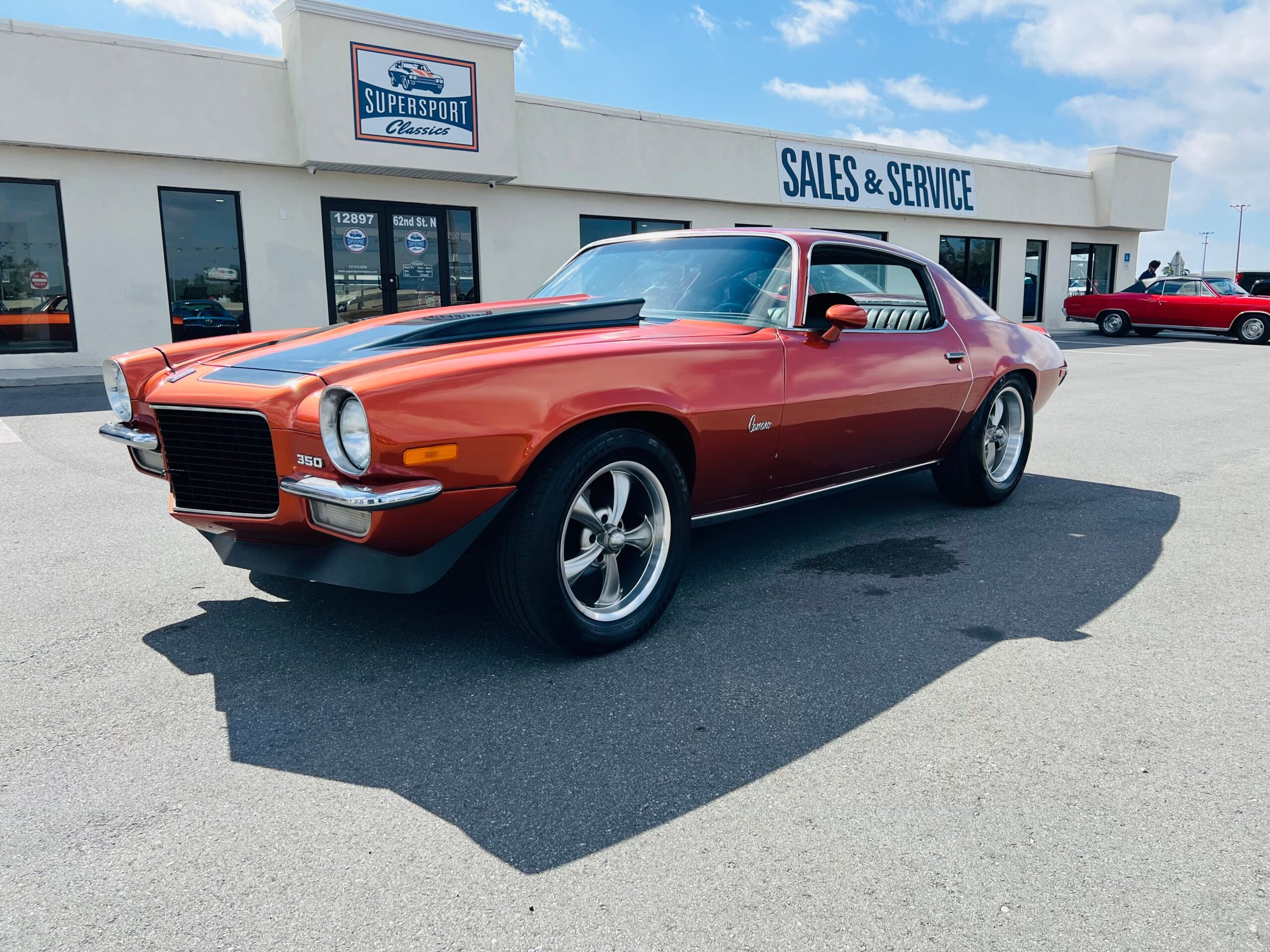 classic muscle car