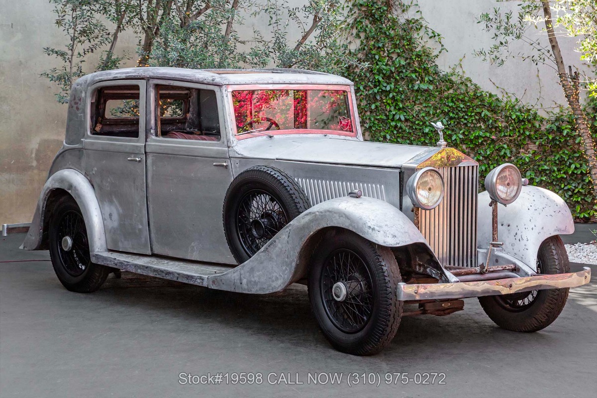 1934 Rolls-Royce 20-25 Saloon Right-Hand-Drive project car