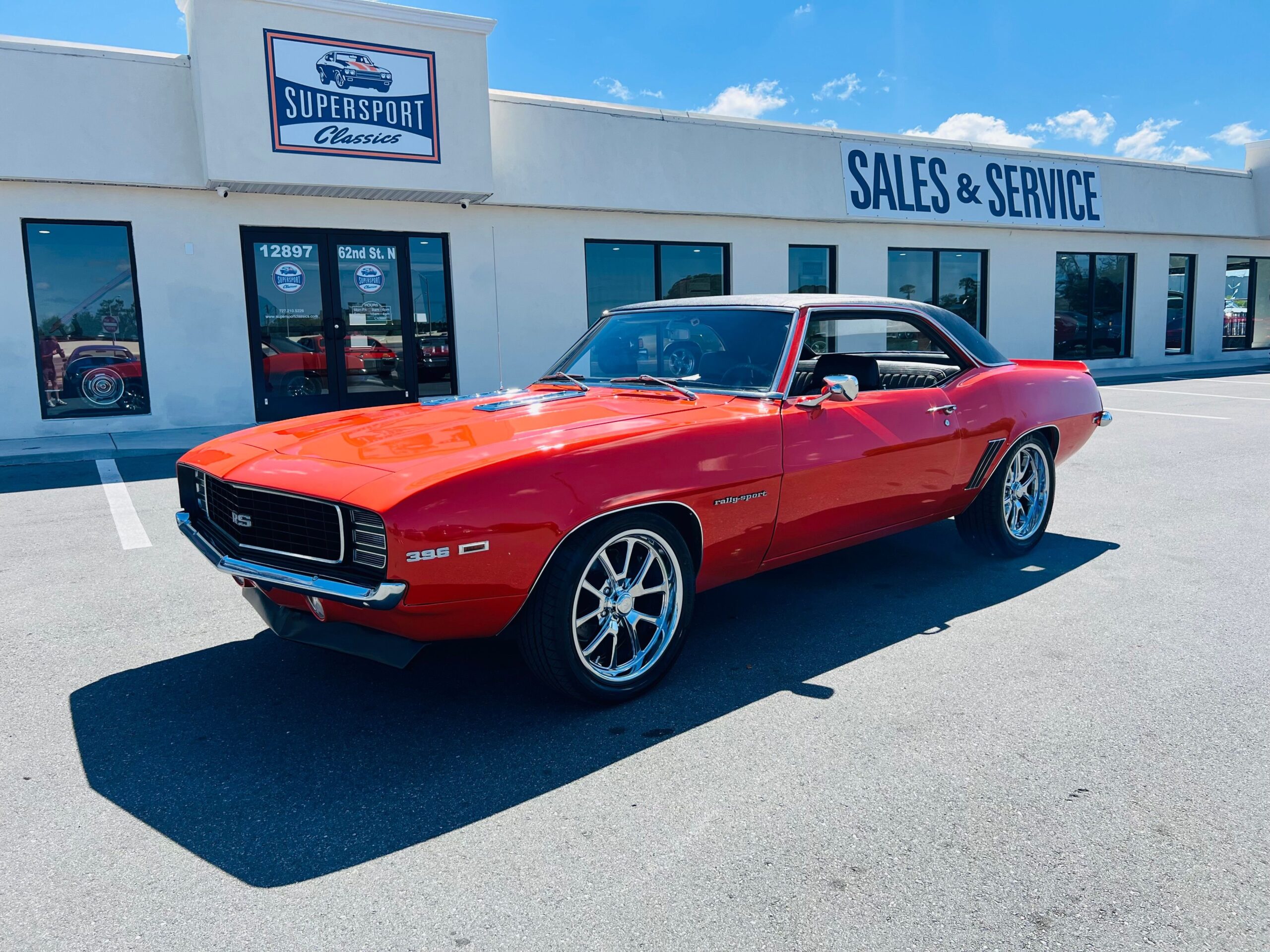 classic muscle car