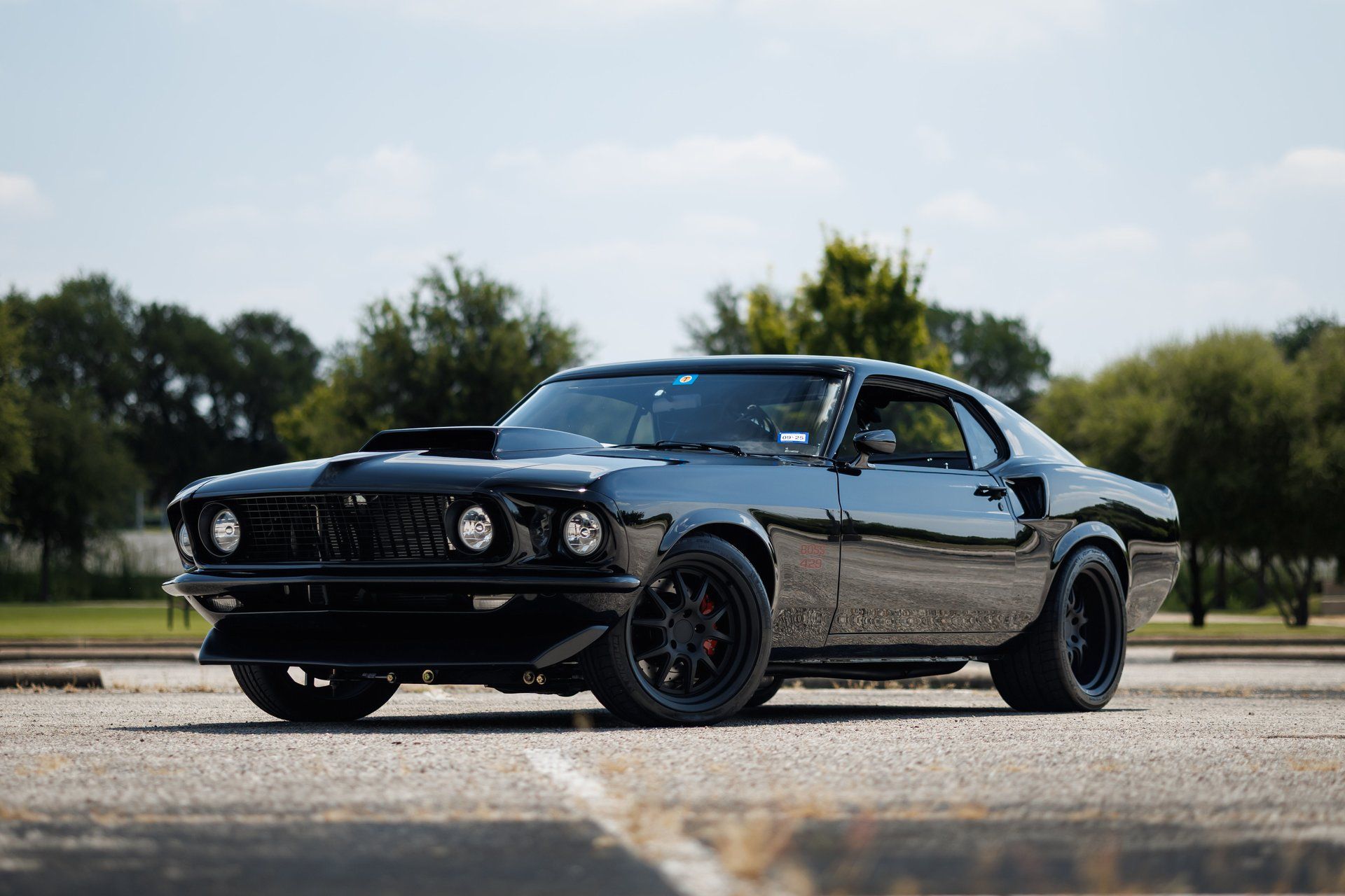 classic muscle car
