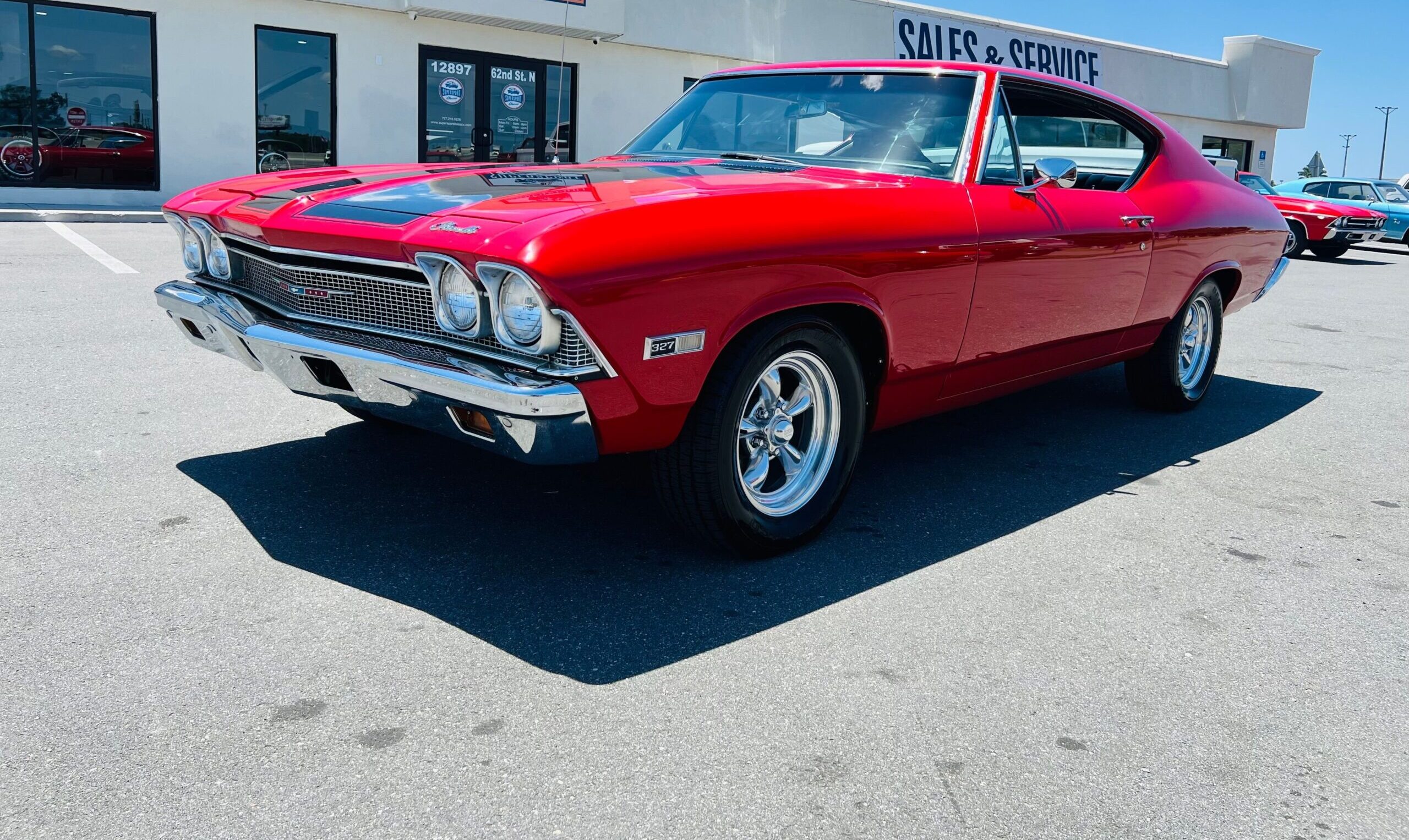 classic muscle car