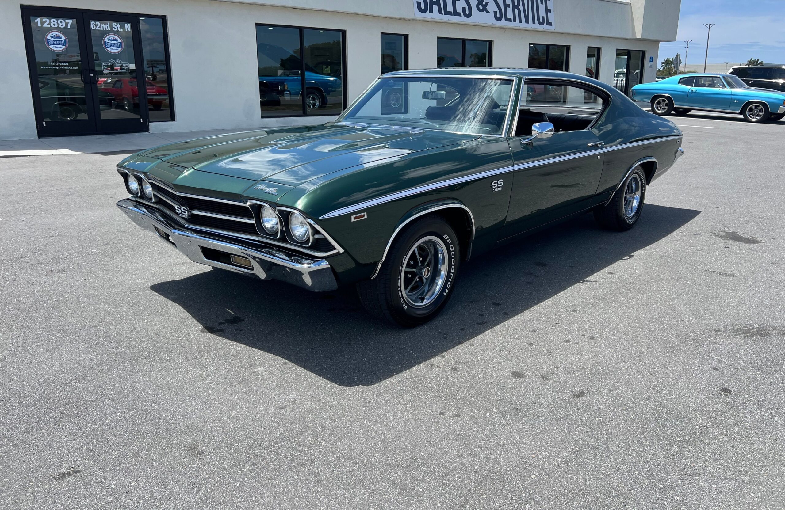 classic muscle car