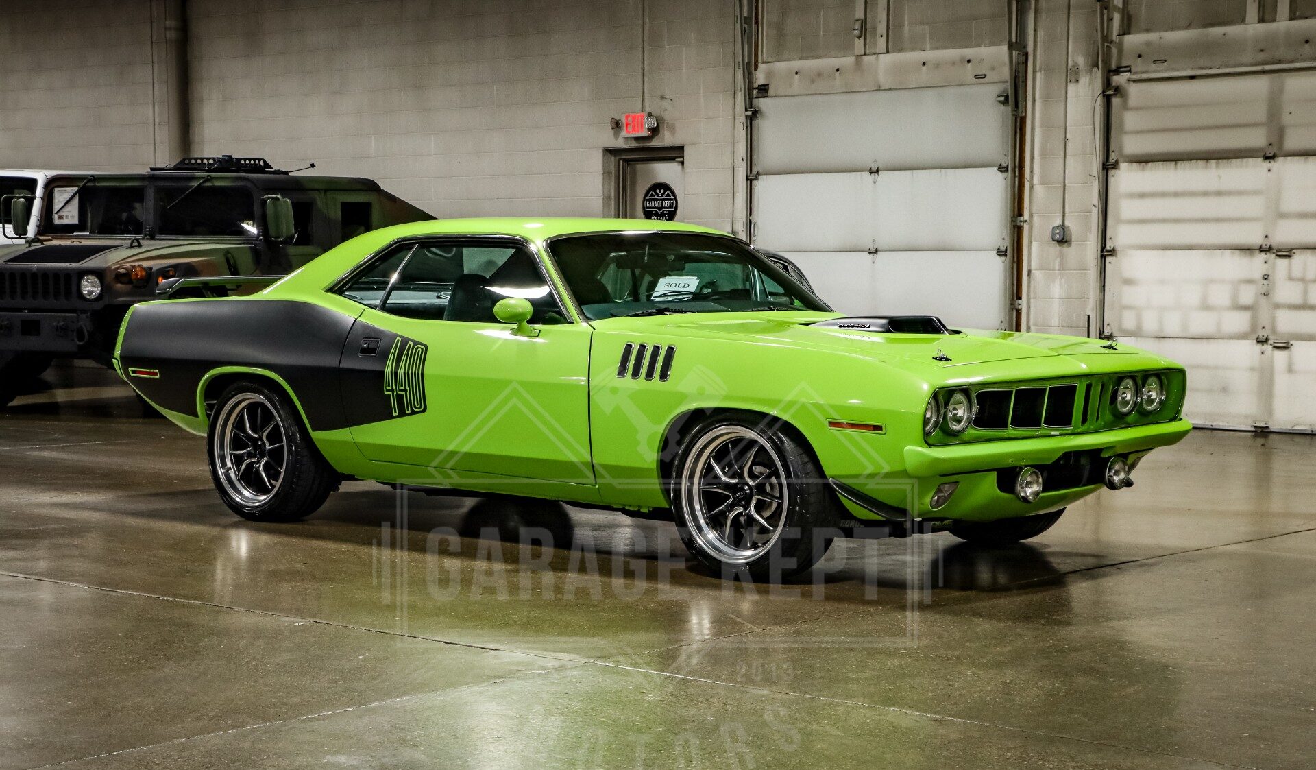 classic muscle car
