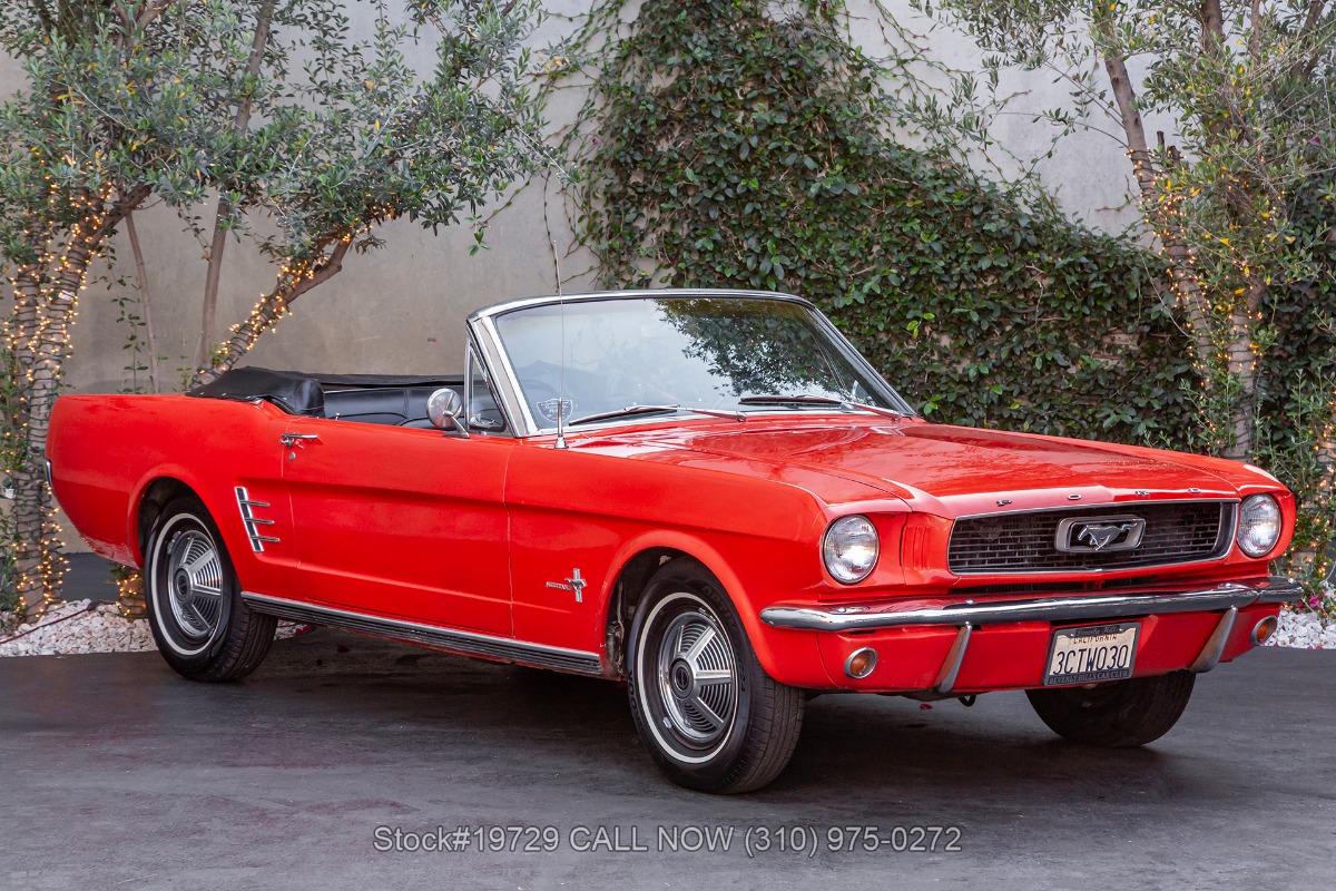Signalflare Red muscle car at auction