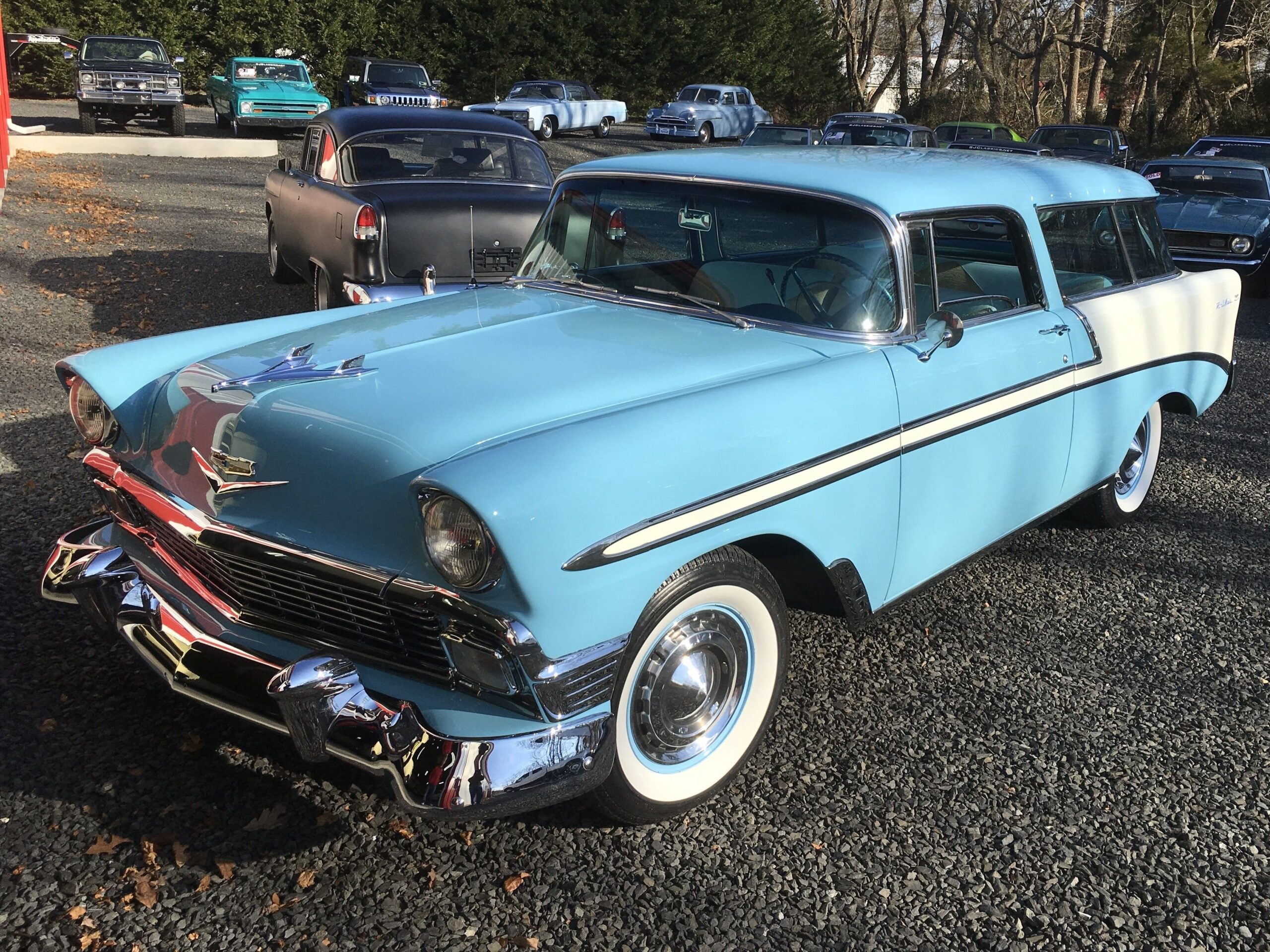 classic station wagon at auction
