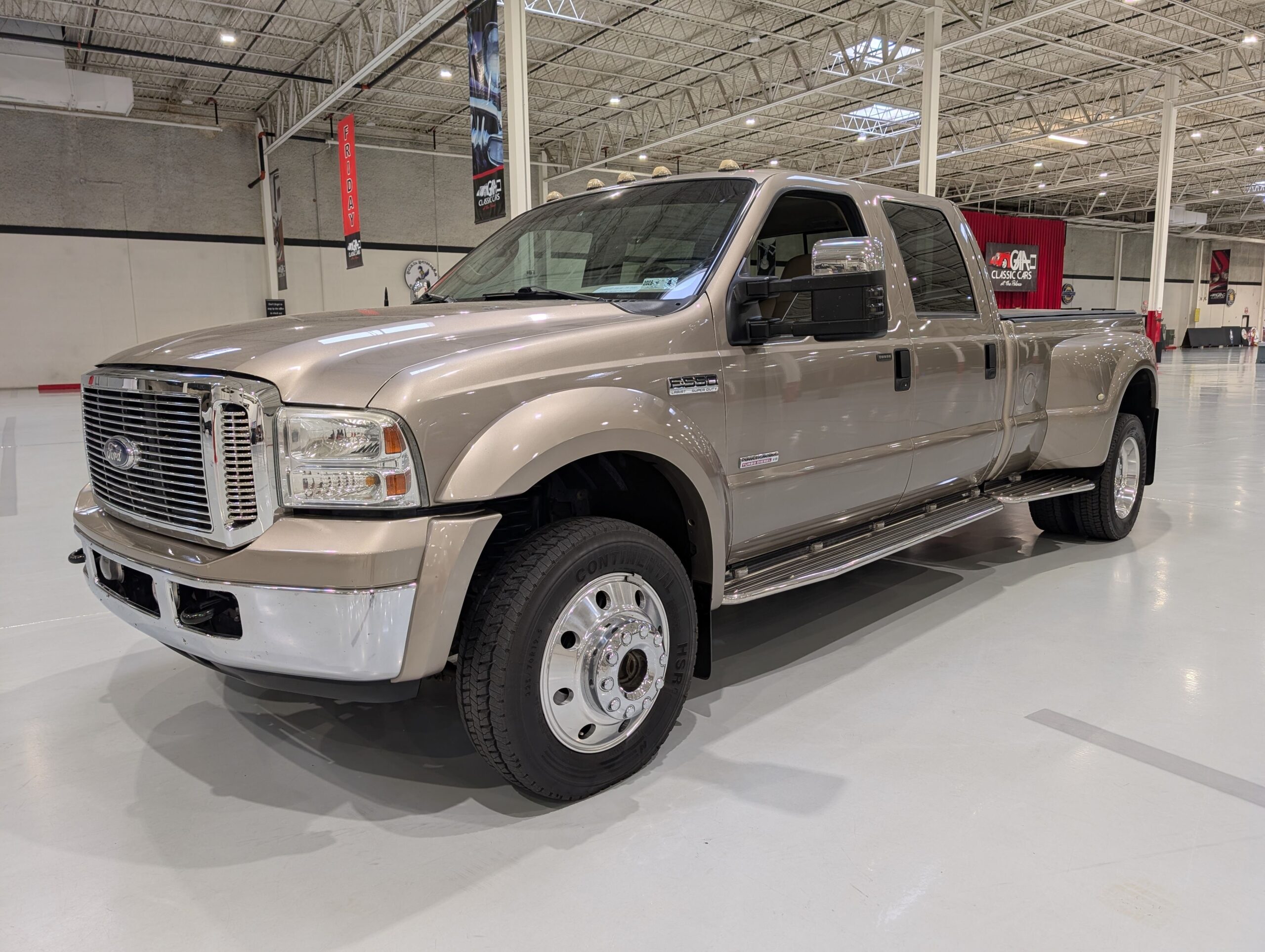 Super Duty pickup truck at auction