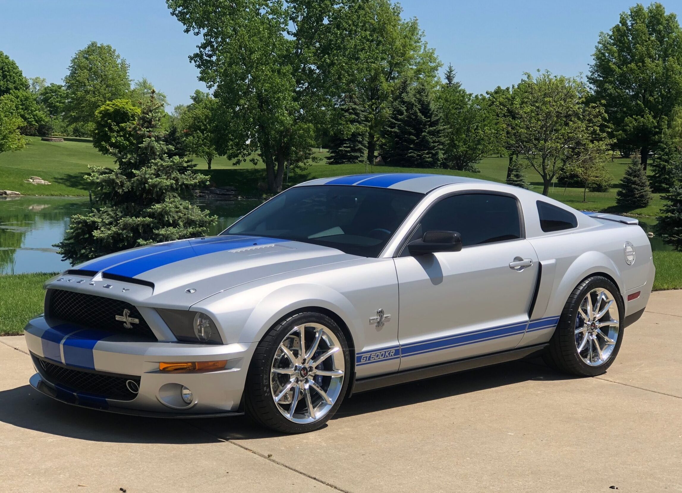 late model retro Mustang