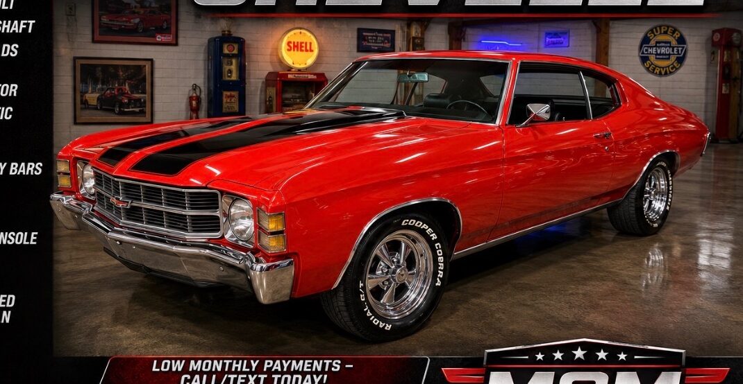 classic muscle car