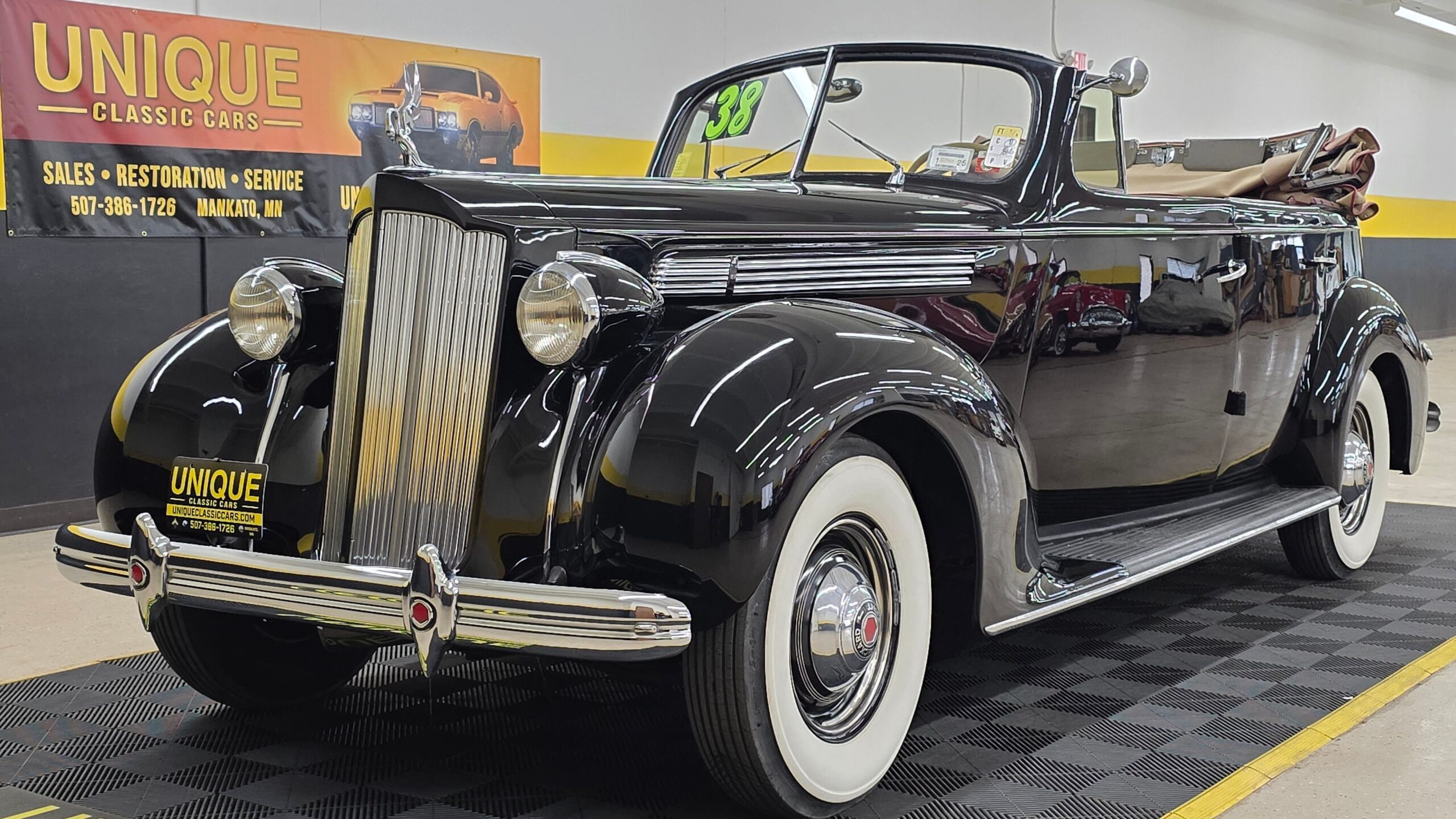 Eight convertible sedan for sale, classic luxury car