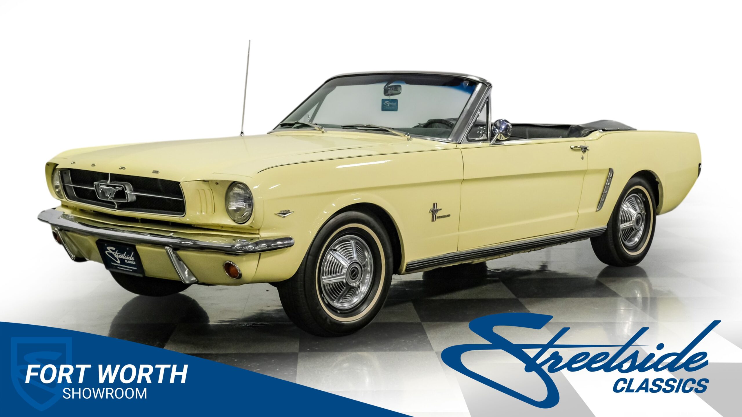 FACTORY COLORS, 289 V8 WITH AUTO TRANS, AIR CONDITIONING, POWER TOP