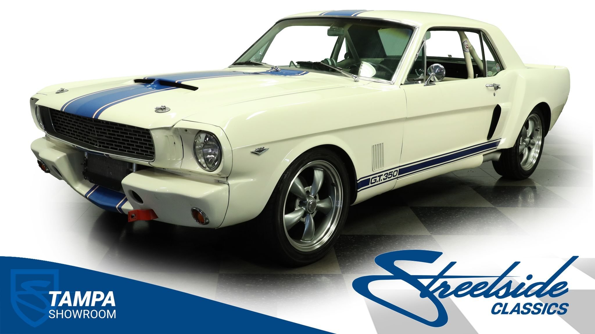 A CODE, 289 V8, 4 SPEED MANUAL, 4 WHEEL DISC, ROLL CAGE