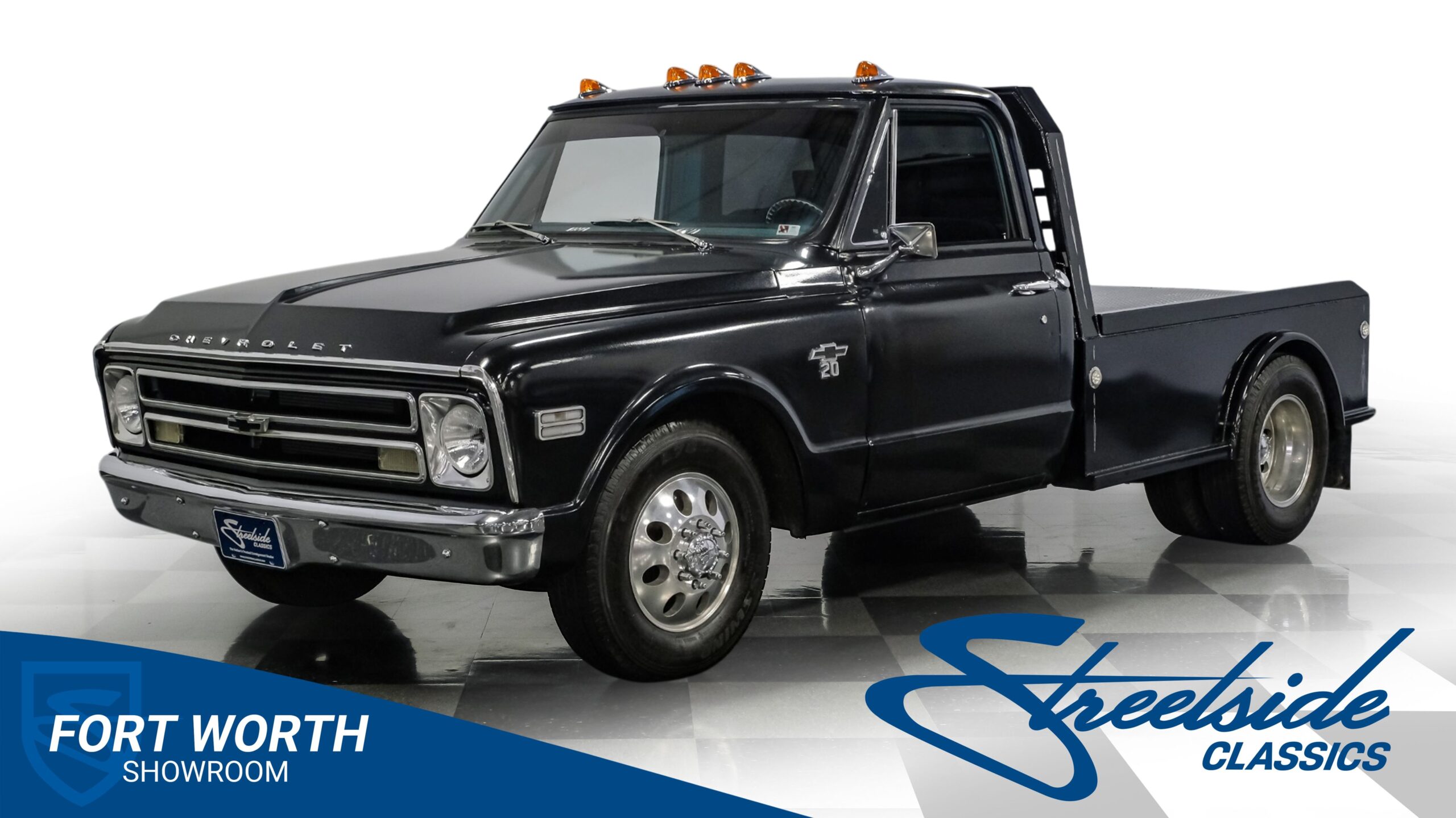 COOL VINTAGE FLATBED DUALLY! 350 V8