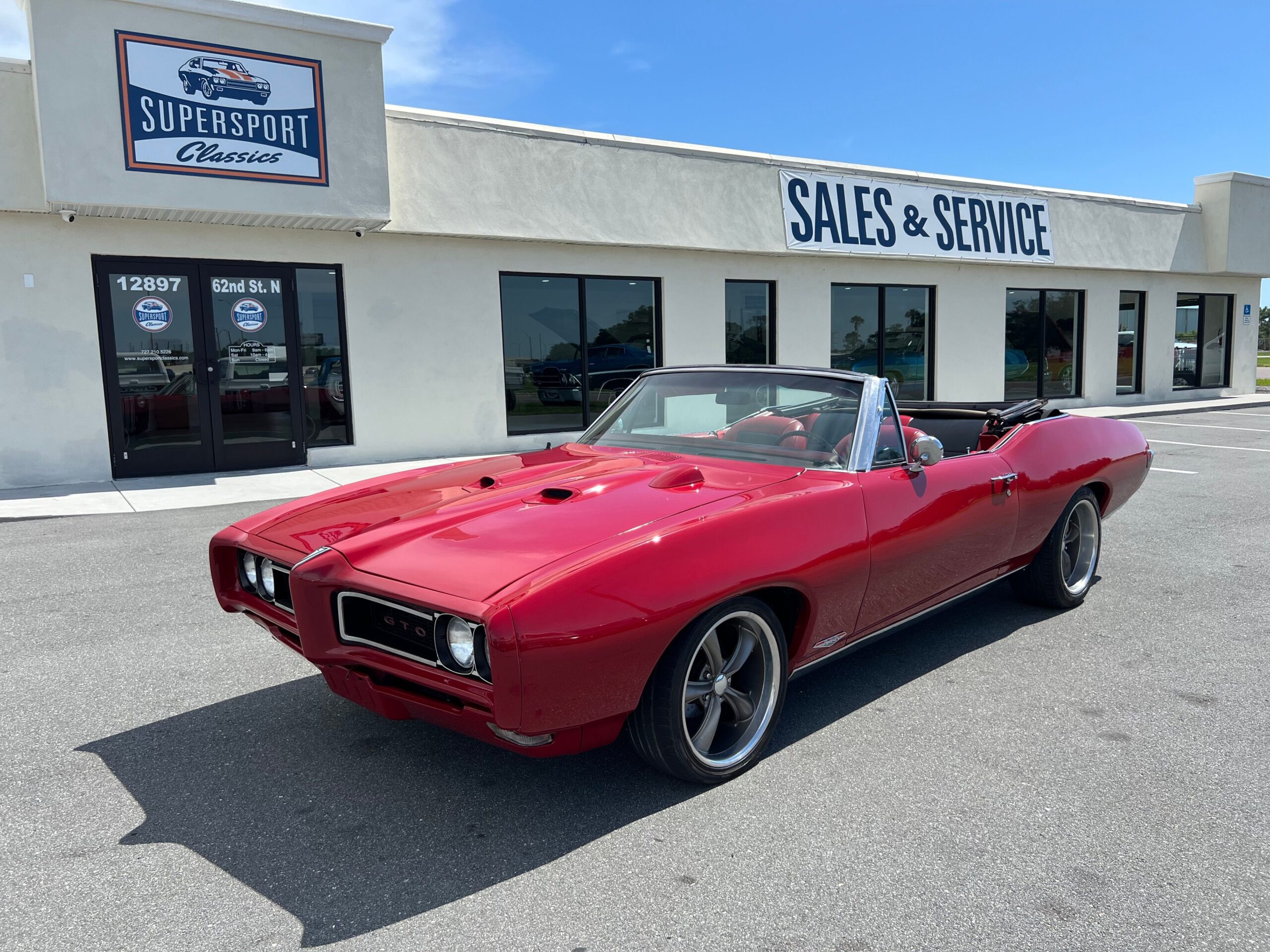 classic muscle car