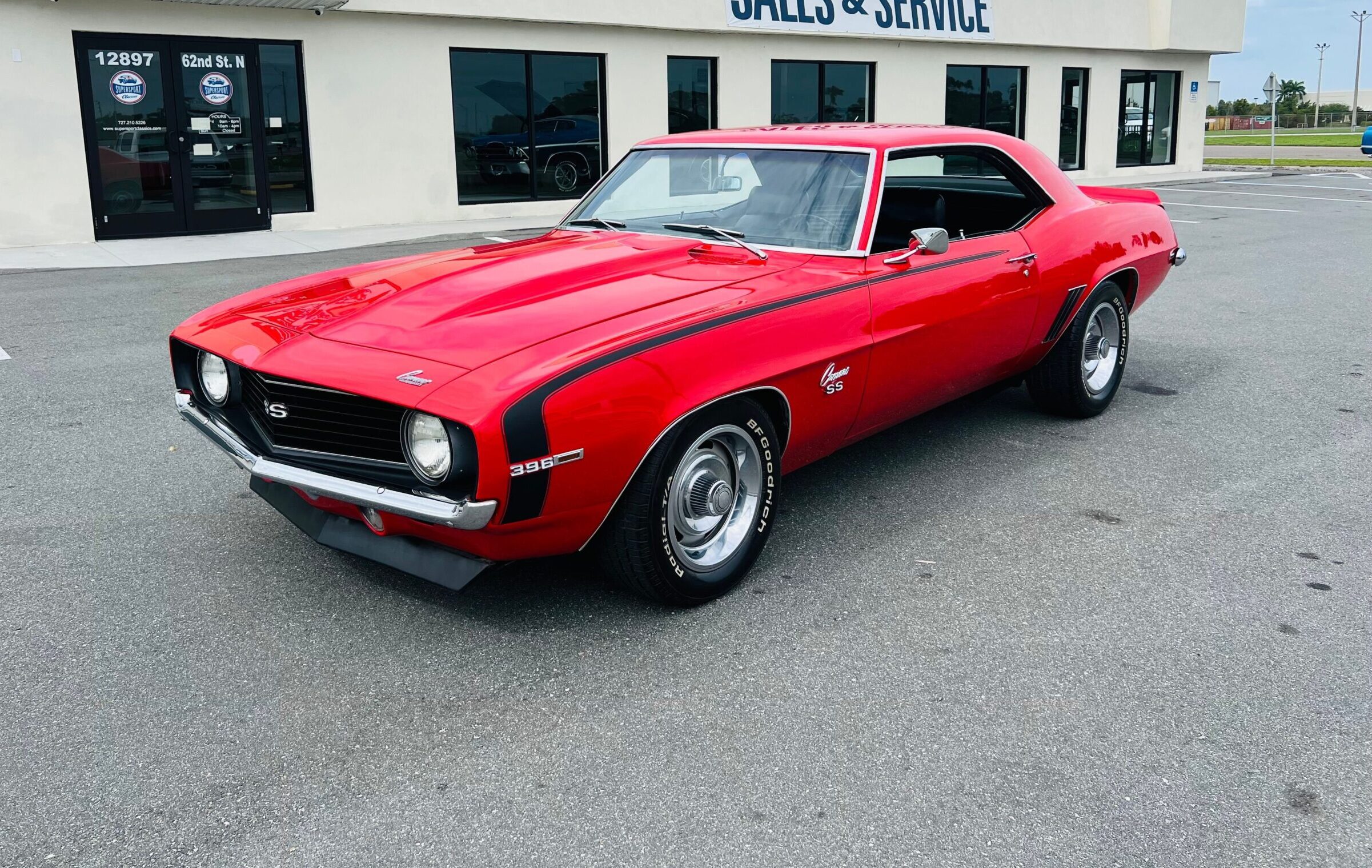 classic muscle car