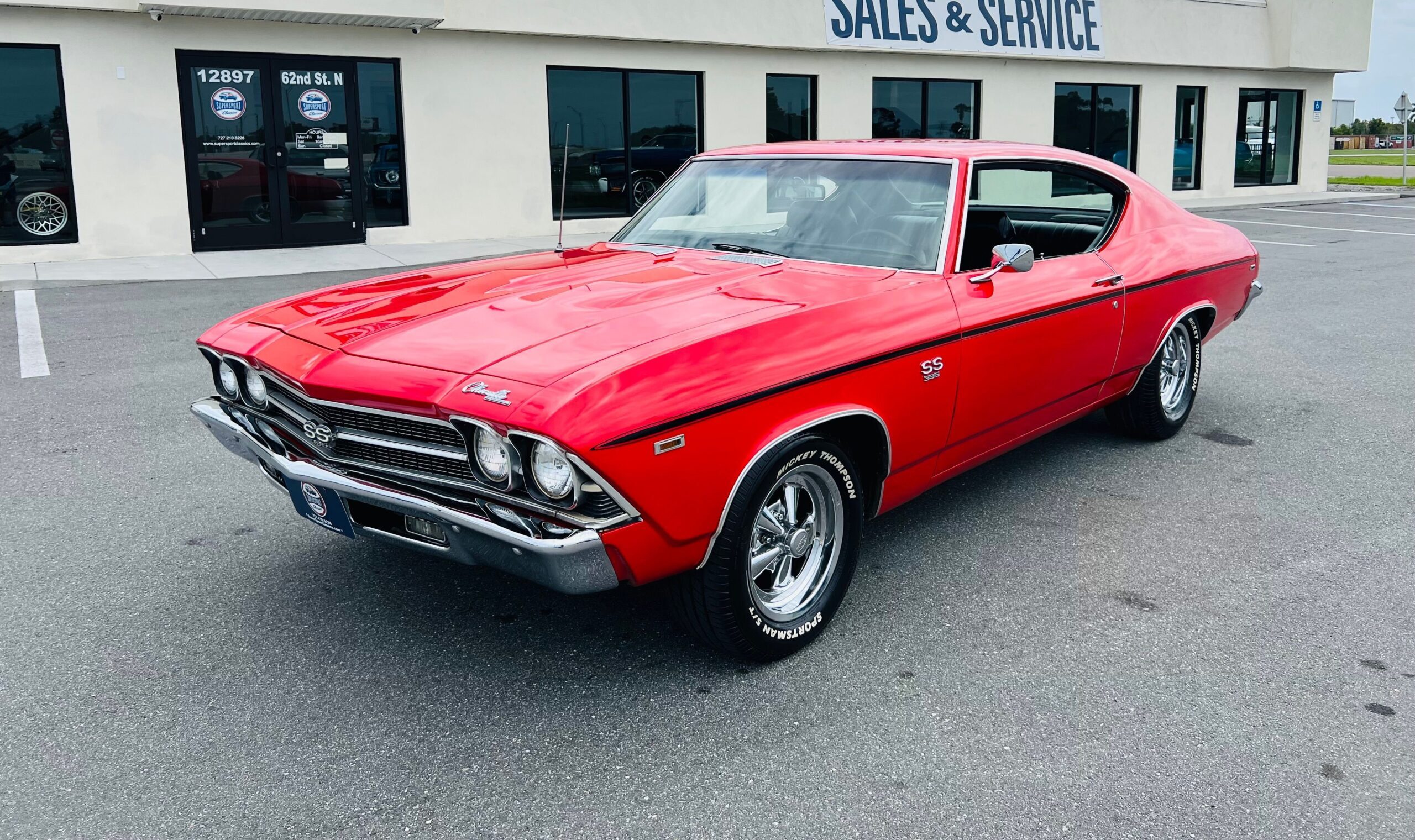 classic muscle car