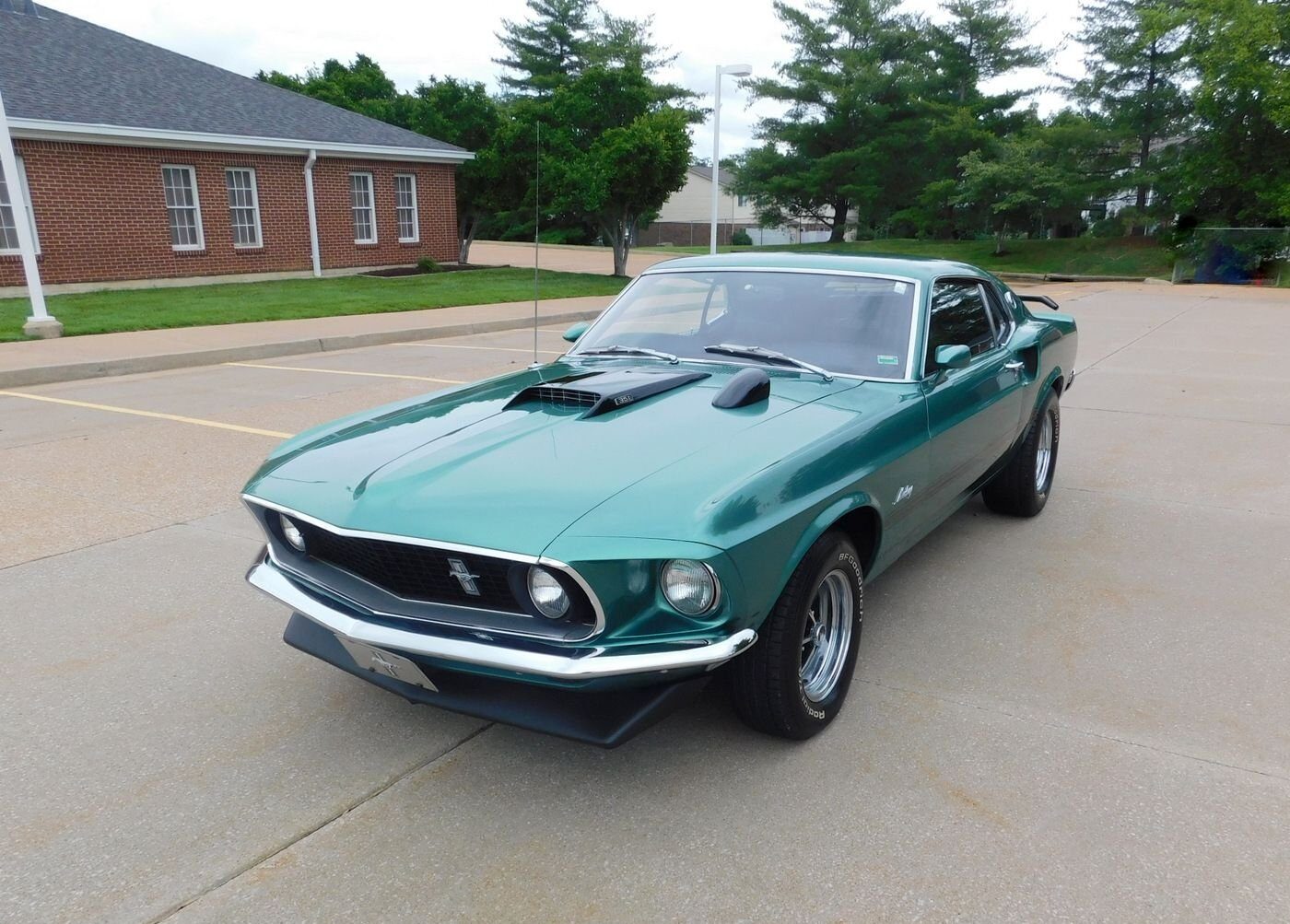 classic muscle car