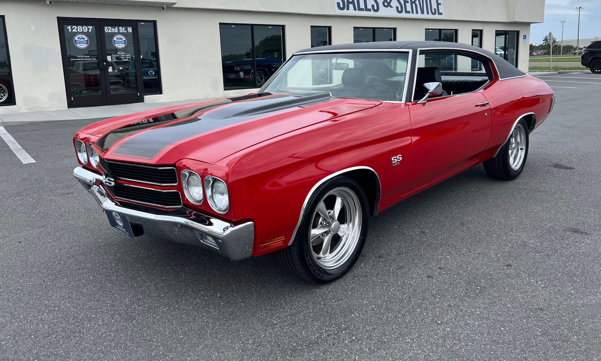 classic muscle car