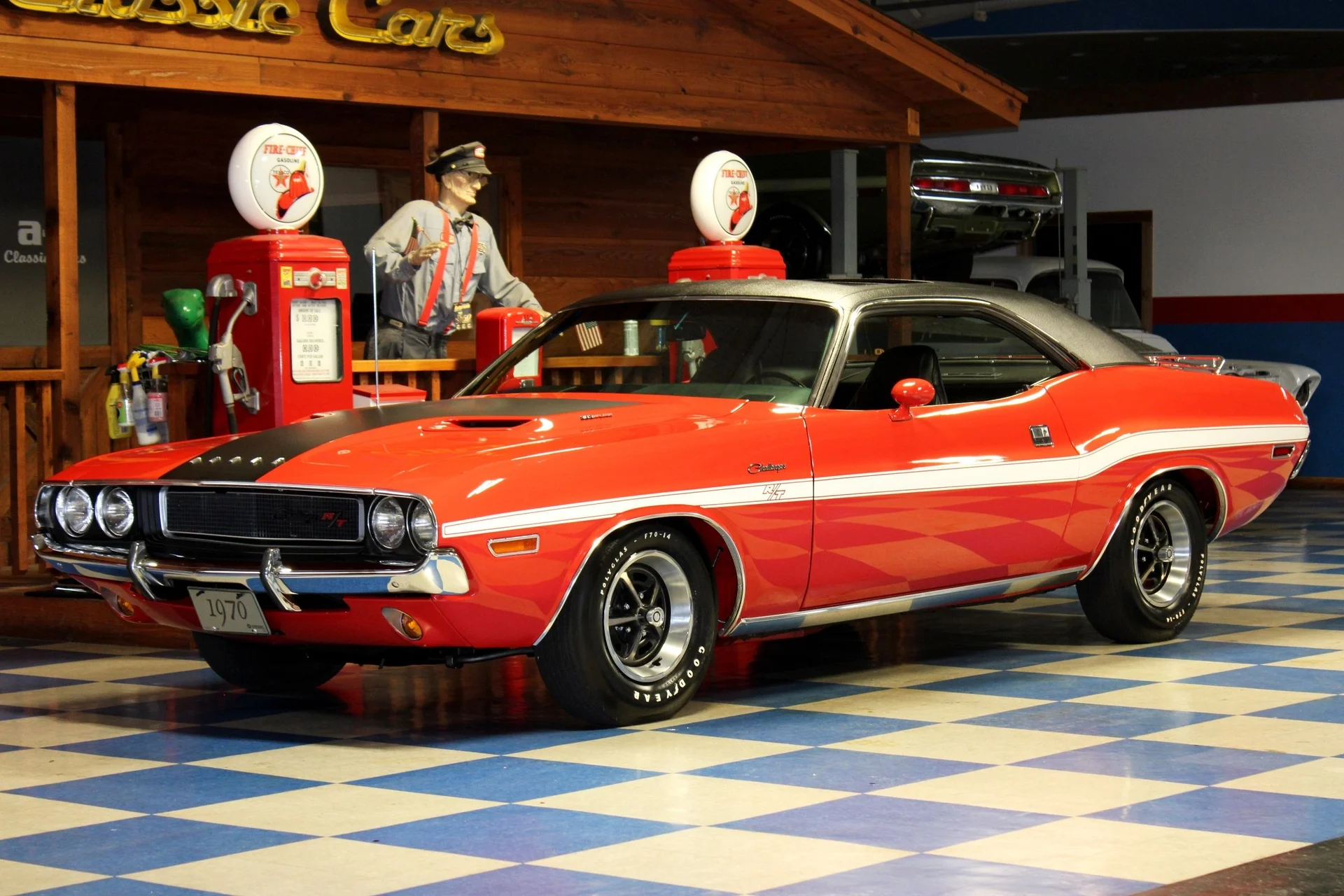 classic muscle car