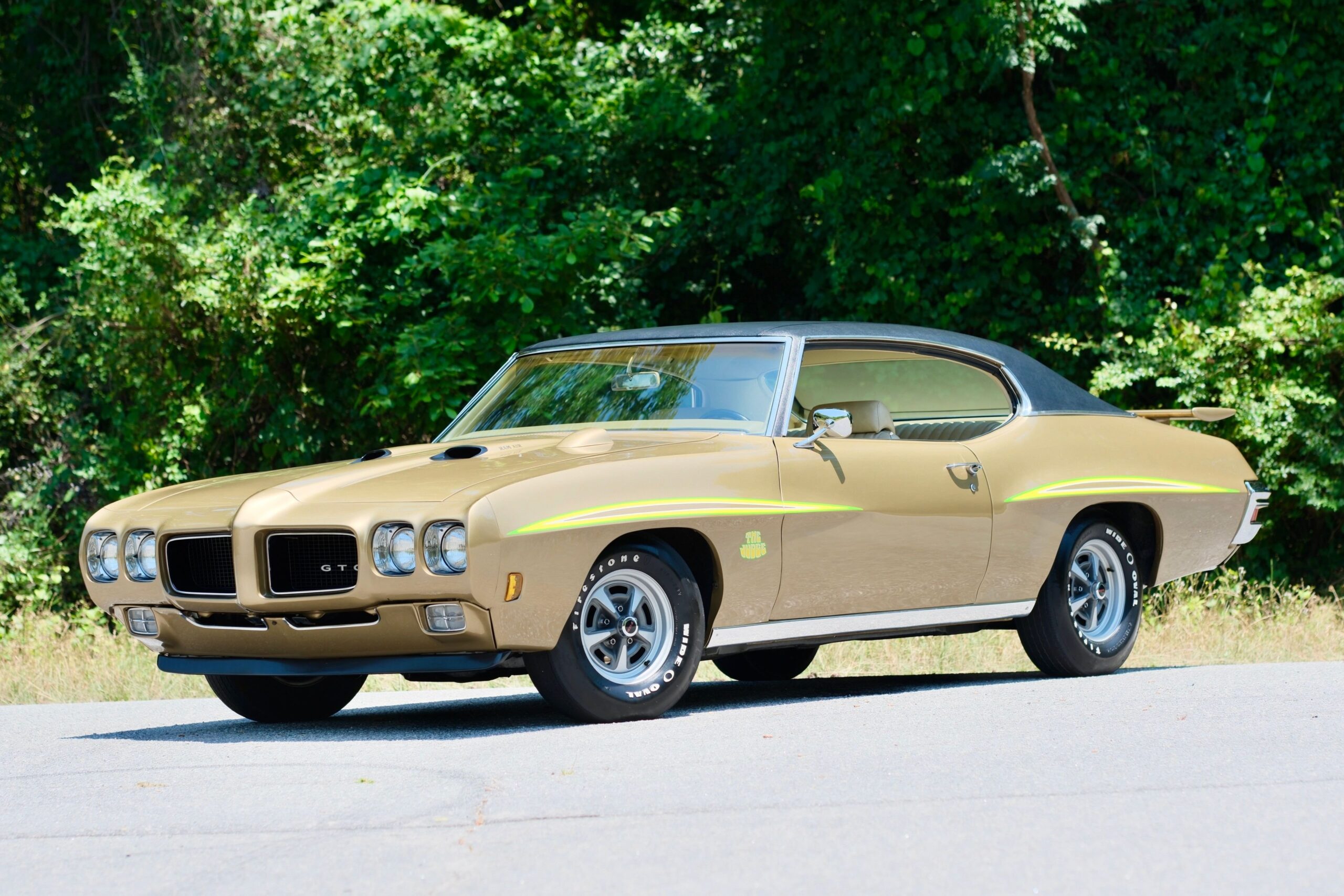 classic Pontiac muscle car